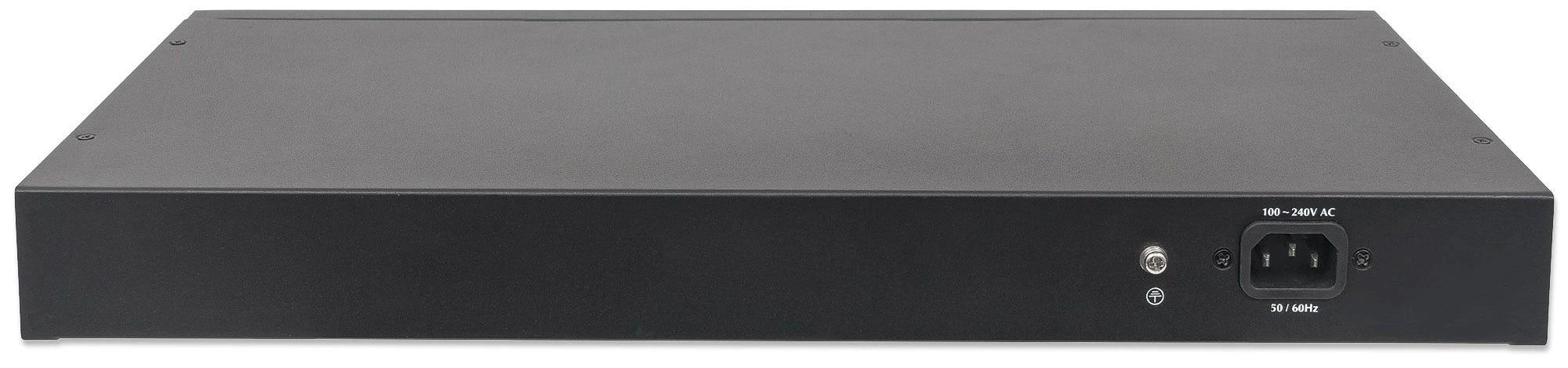 Šakotuvas Intellinet 560559 tinklo komutatorius Gigabit Ethernet (10/100/1000) Juoda Maitinimas per Eternetą (PoE)