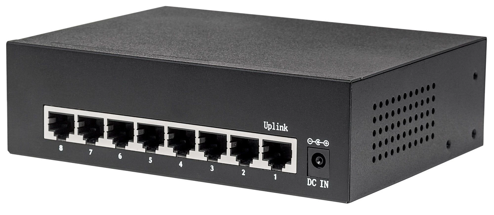 Šakotuvas Intellinet 561204 tinklo komutatorius Valdomas Gigabit Ethernet (10/100/1000) Juoda Maitinimas per Eternetą (PoE)