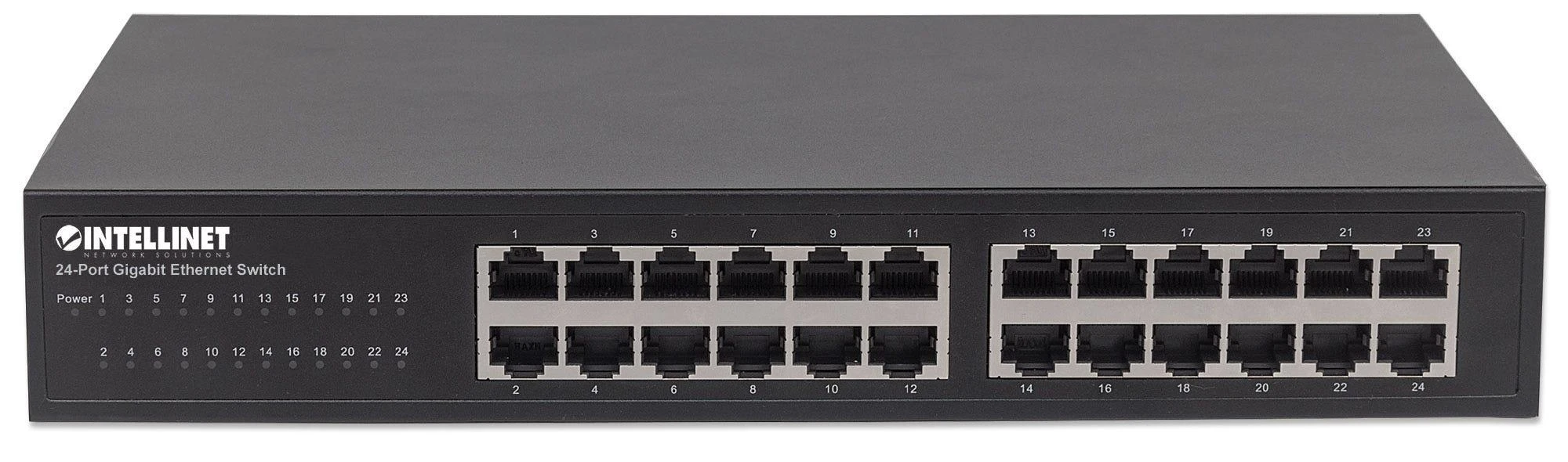Šakotuvas Intellinet 561273 tinklo komutatorius Gigabit Ethernet (10/100/1000) Juoda