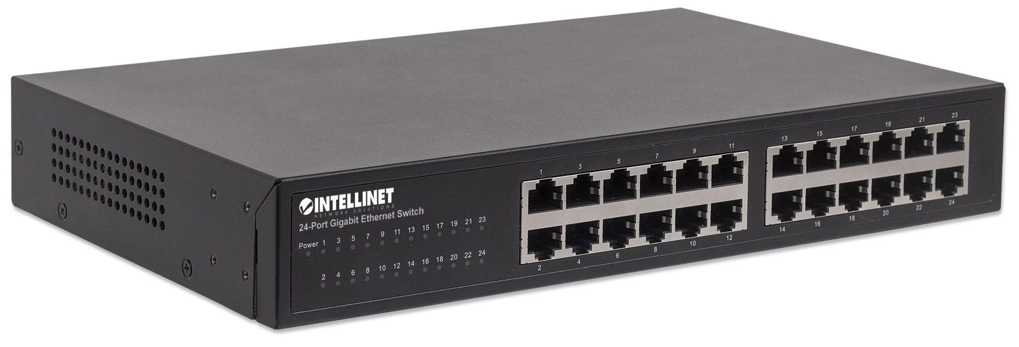 Šakotuvas Intellinet 561273 tinklo komutatorius Gigabit Ethernet (10/100/1000) Juoda