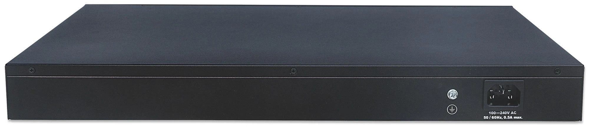 Šakotuvas Intellinet 561334 tinklo komutatorius Valdomas L2 Gigabit Ethernet (10/100/1000) Juoda