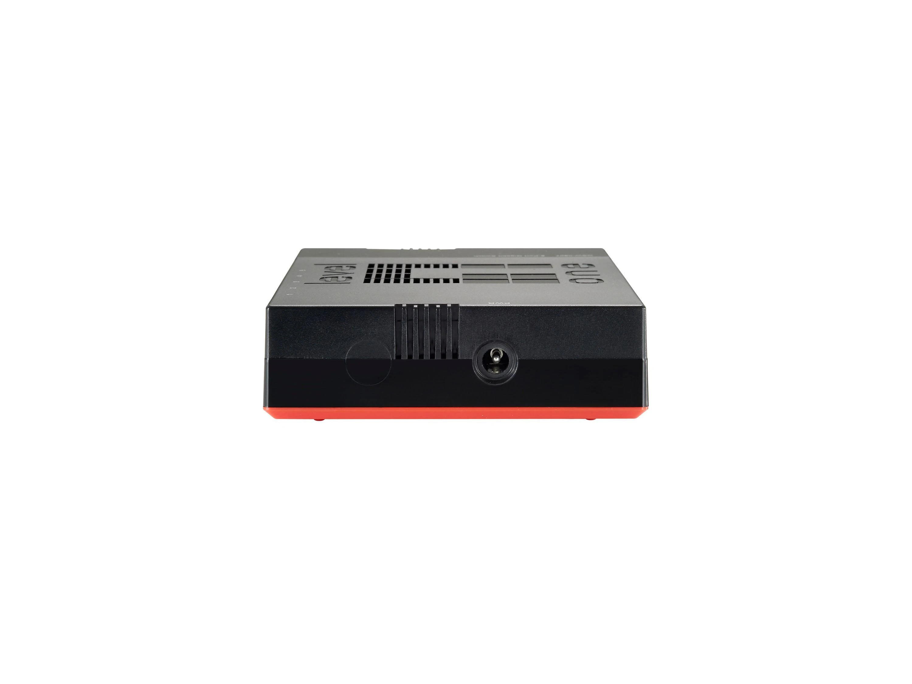 Šakotuvas Level One LevelOne GSW-0507 tinklo komutatorius Ne-valdomas Gigabit Ethernet (10/100/1000) Juoda, Raudona