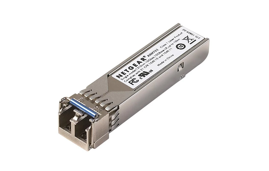 Šakotuvas NETGEAR ProSafe 10GBASE-LR SFP+ – 10 vienetų AXM762 modulių – masinis