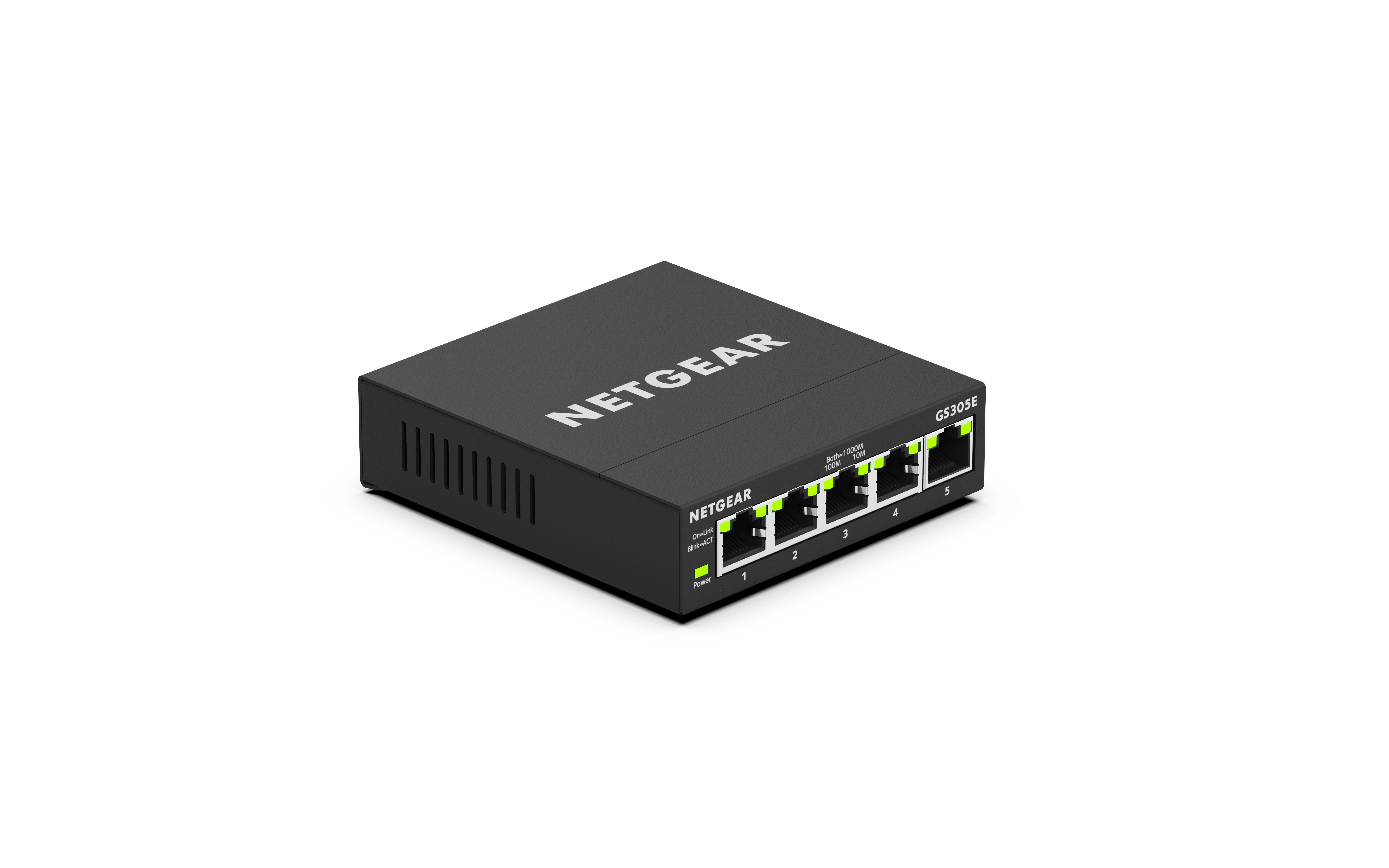Šakotuvas Netatmo Perjungti išmanųjį NETGEAR GS305E-100PES (5x 10/100/1000Mbps)