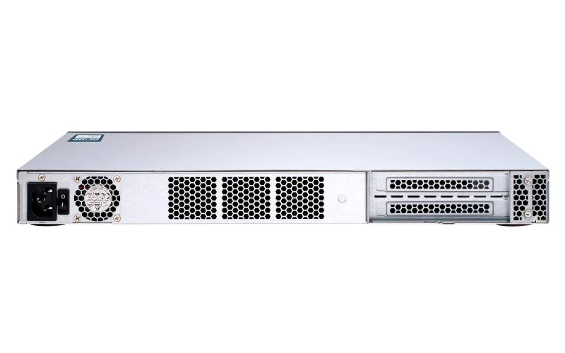 Šakotuvas QNAP QGD-1600P Valdomas Gigabit Ethernet (10/100/1000) Juoda, Pilka Maitinimas per Eternetą (PoE)