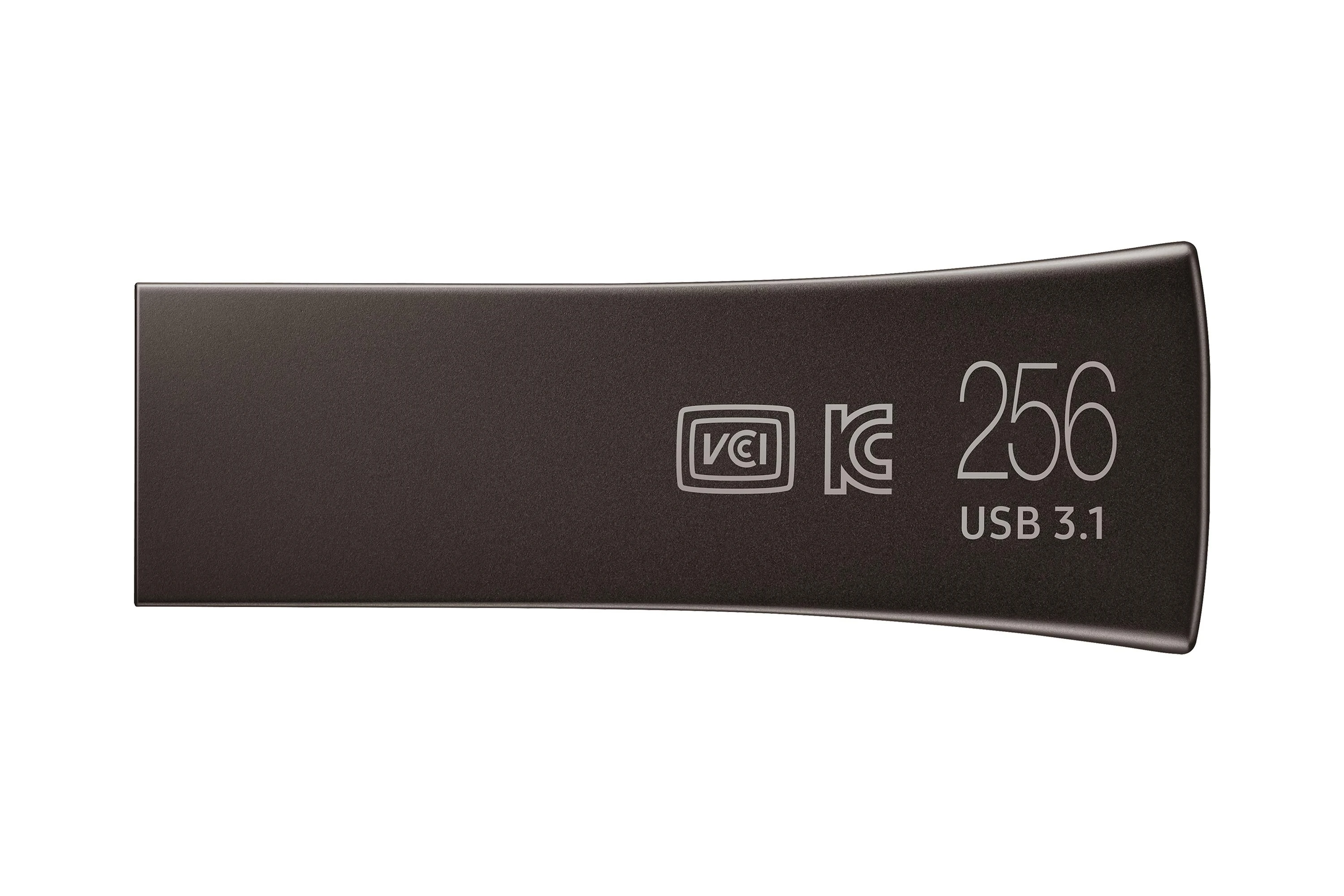 USB laikmena Samsung BAR Plus, 256 GB, Juodos spalvos