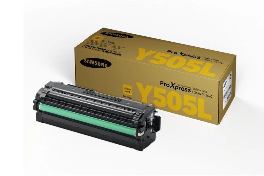 Hewlett Packard (HP) Toneris HP Samsung CLT-Y505L H-Yield Geltona | 3 500 psl. | SL-C2620DW / C2670FW