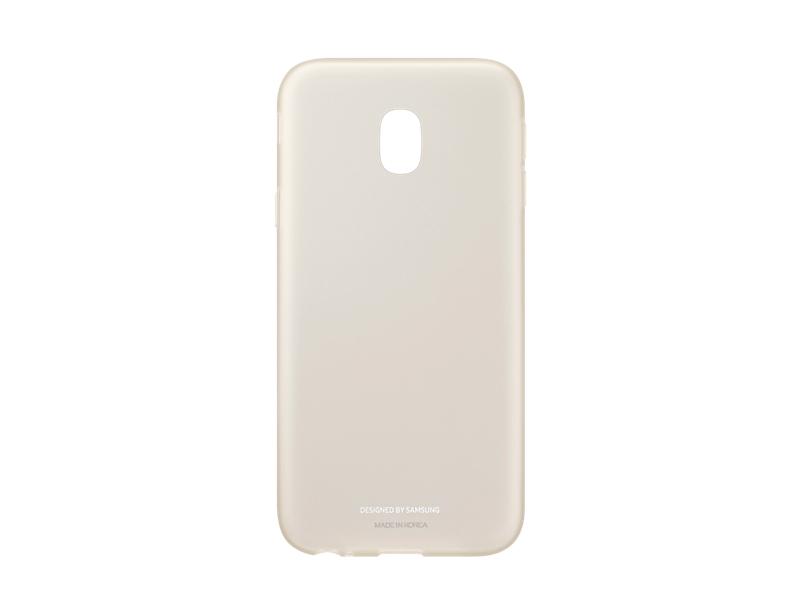 Samsung Galaxy J3 (2017) silikoninis dėklas (Auksinis) AJ330TFEG 
