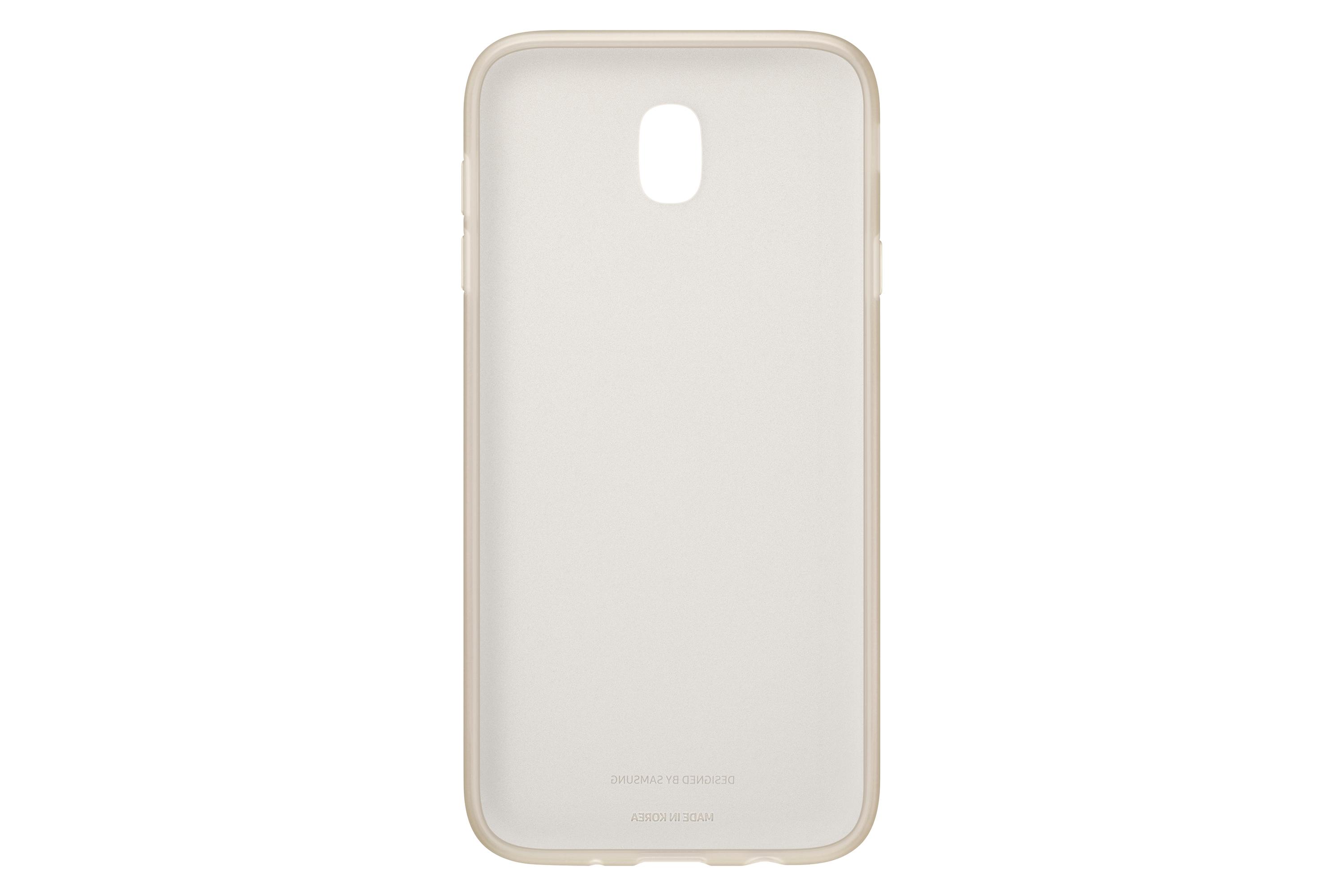 Samsung Galaxy J7 (2017) silikoninis dėklas (Auksinis) AJ730TFEG 