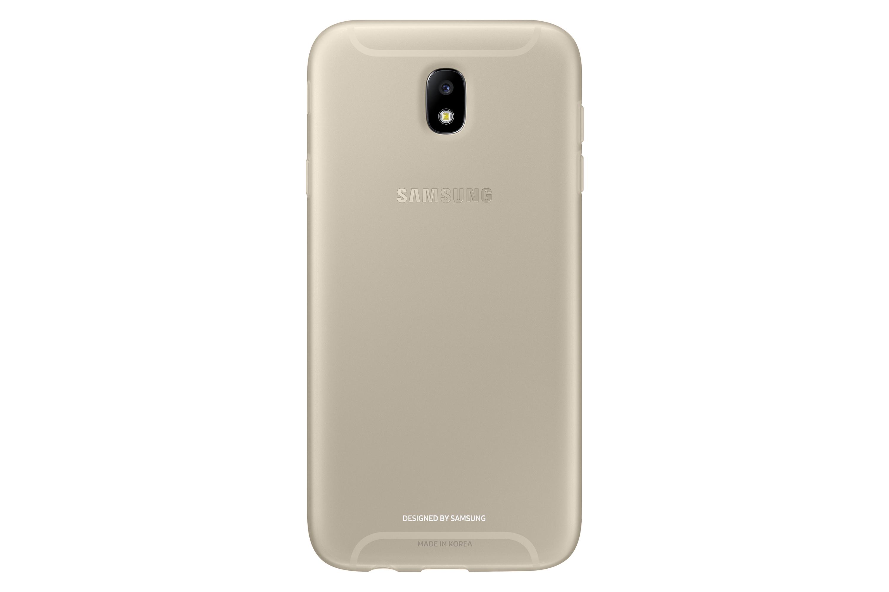 Samsung Galaxy J7 (2017) silikoninis dėklas (Auksinis) AJ730TFEG 