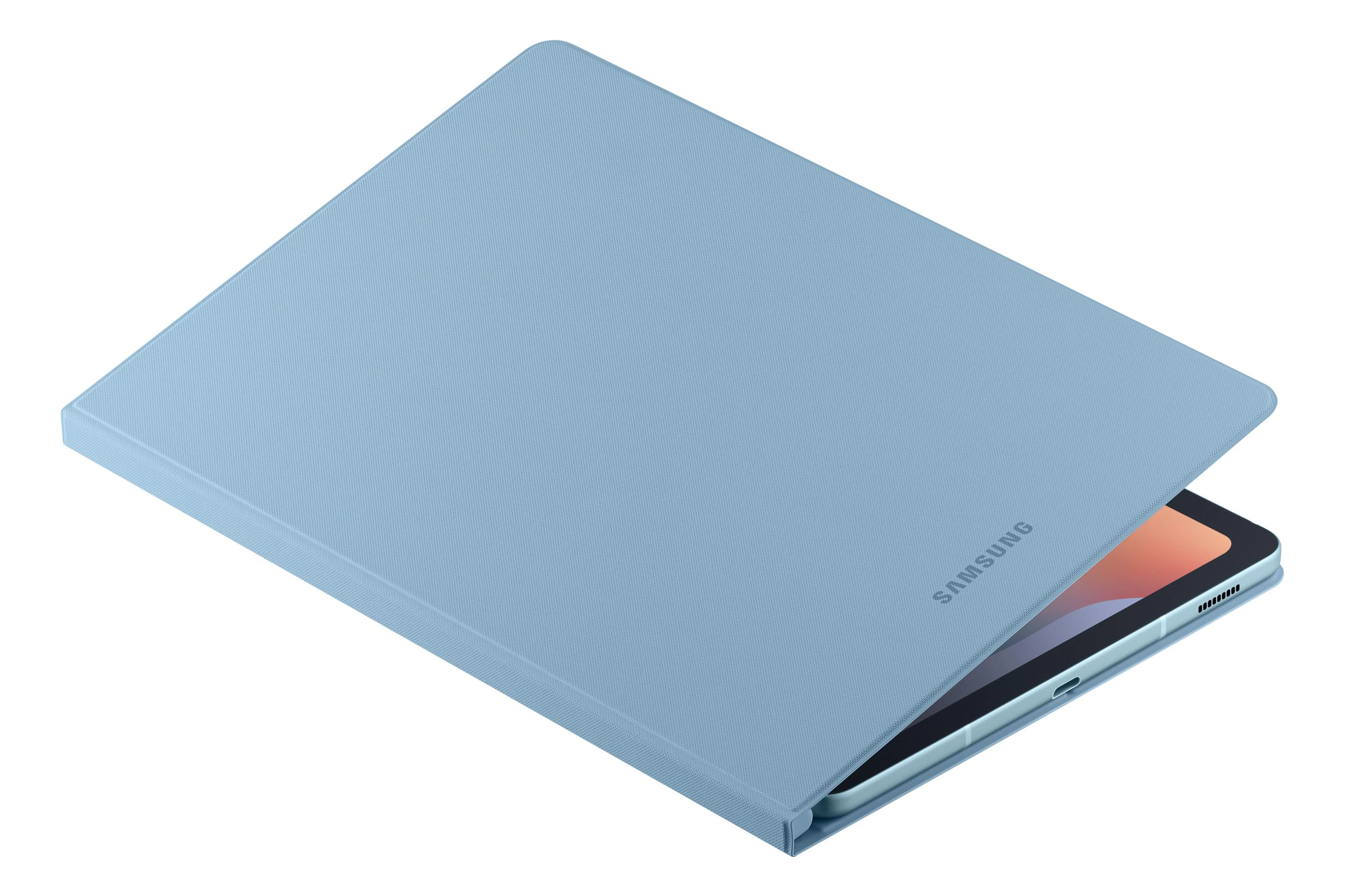 Samsung Galaxy Tab S6 Lite Atverčiamas Dėklas Mėlynas