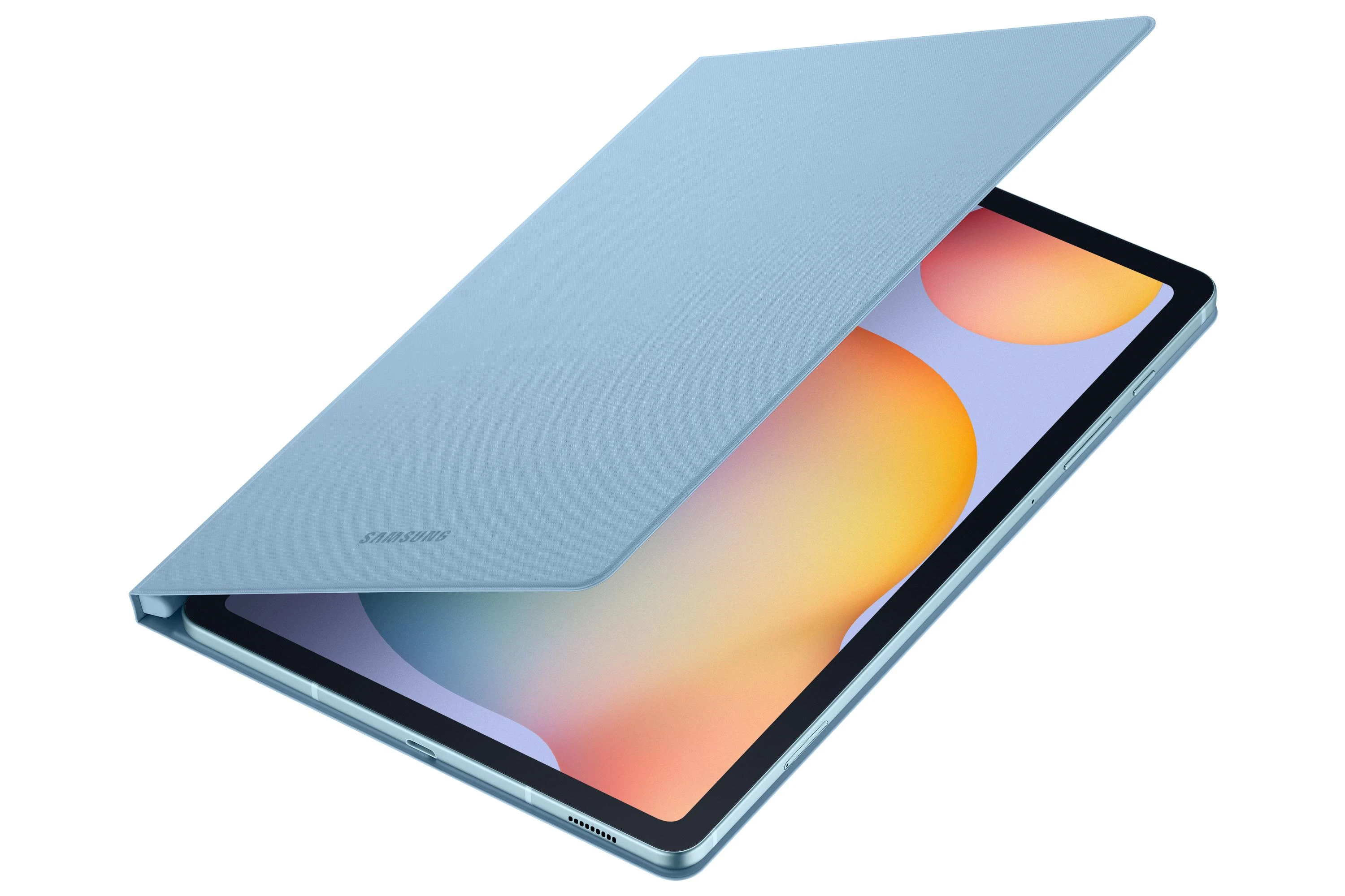 Samsung Galaxy Tab S6 Lite Atverčiamas Dėklas Mėlynas