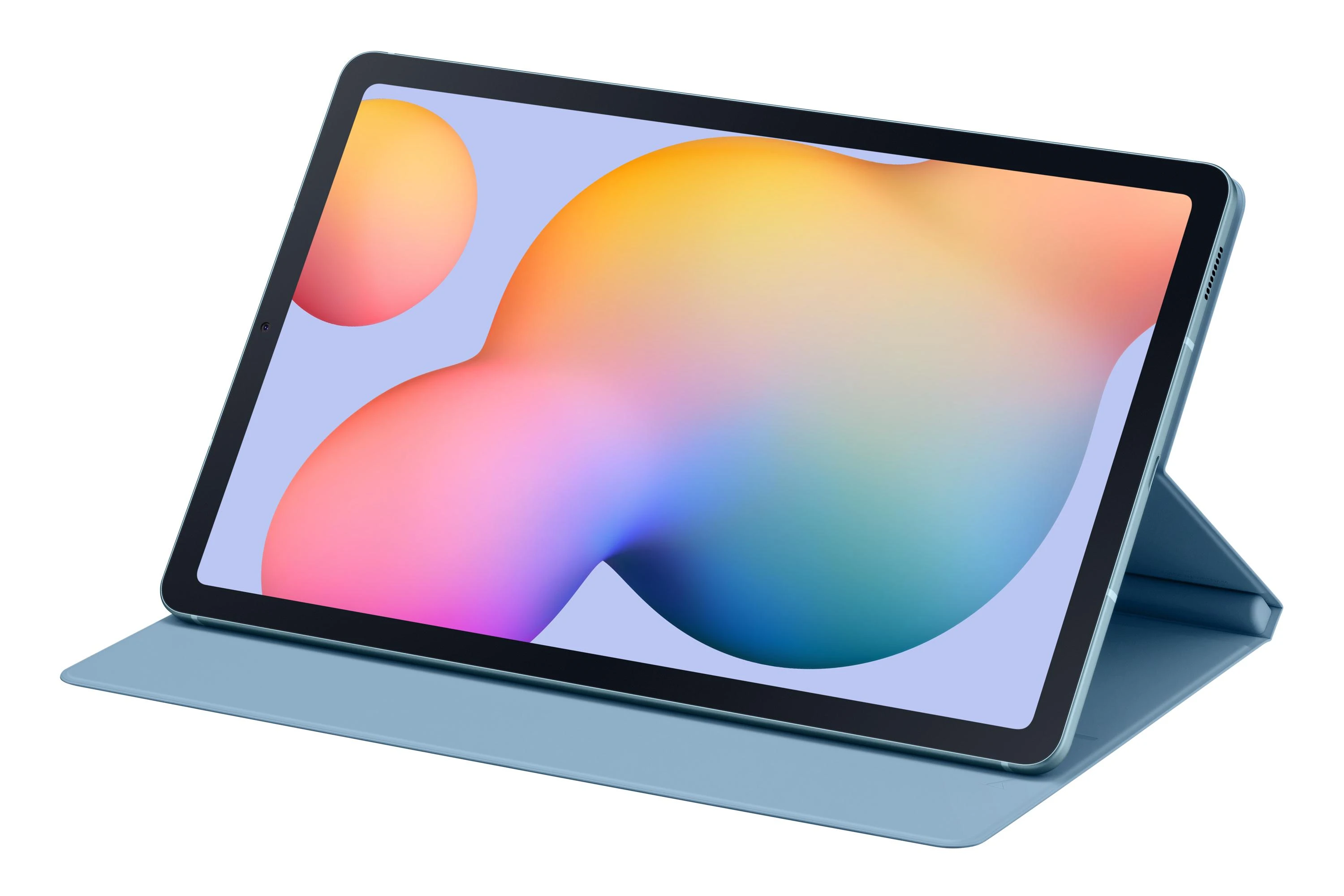 Samsung Galaxy Tab S6 Lite Atverčiamas Dėklas Mėlynas