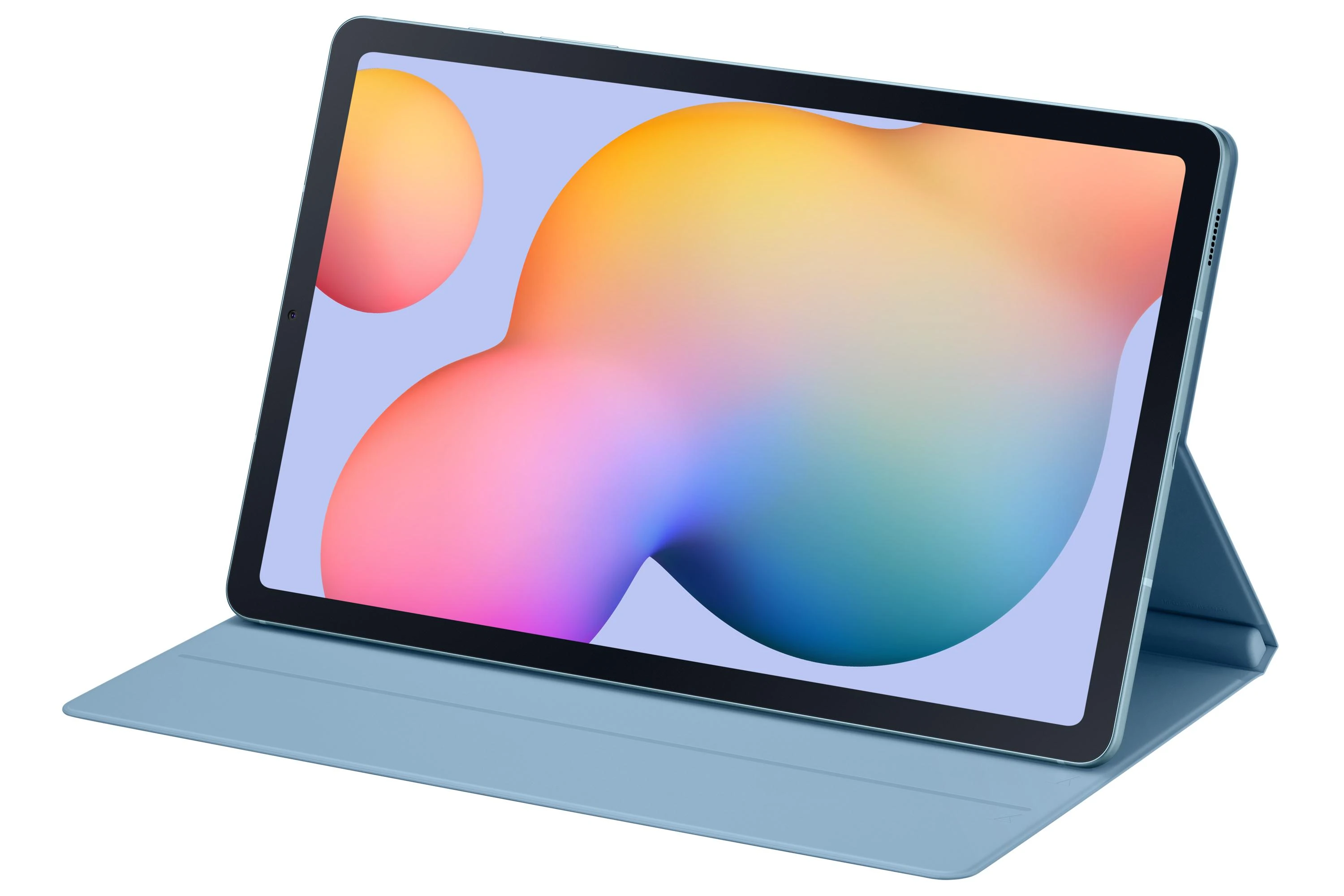 Samsung Galaxy Tab S6 Lite Atverčiamas Dėklas Mėlynas