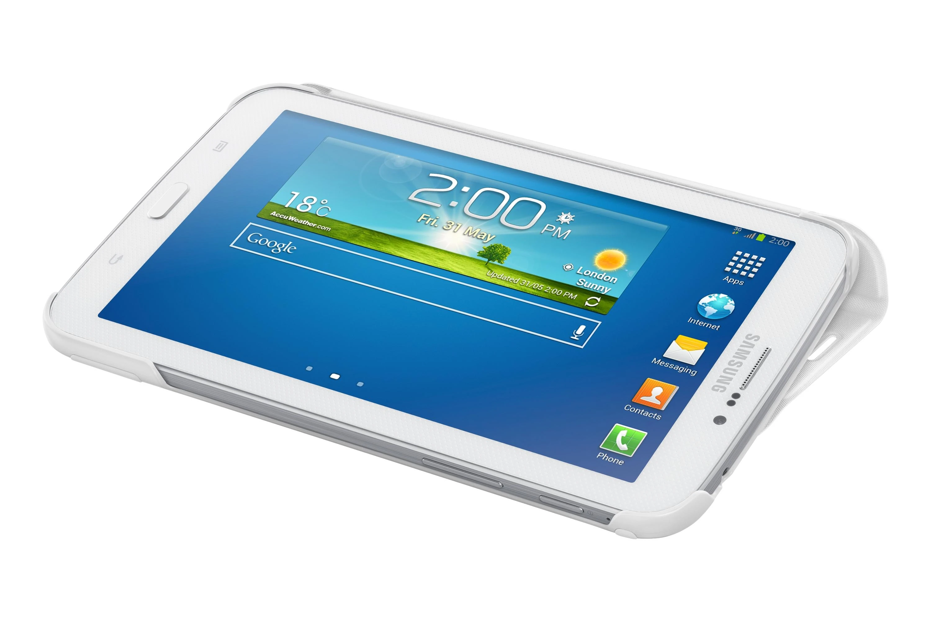 Samsung EF-BT210B mobiliojo telefono dėklas 17,8 cm (7") Balta