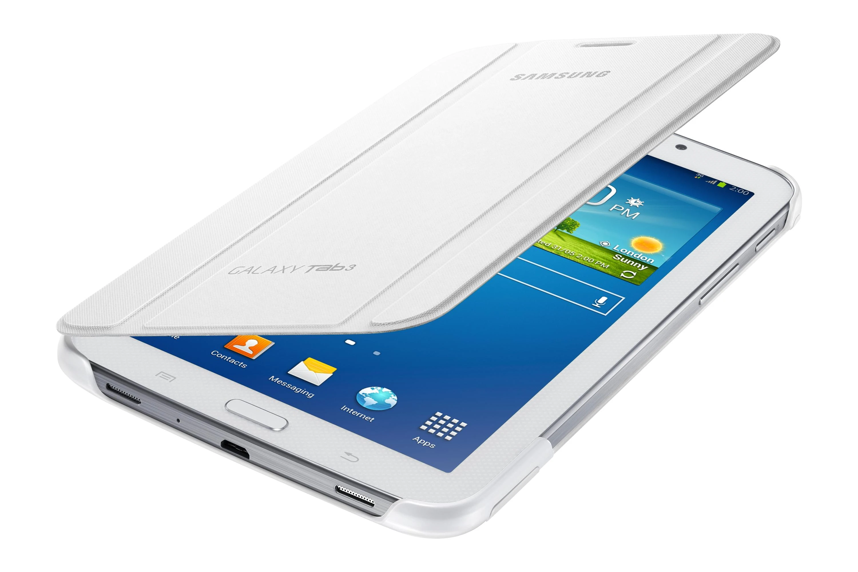 Samsung EF-BT210B mobiliojo telefono dėklas 17,8 cm (7") Balta
