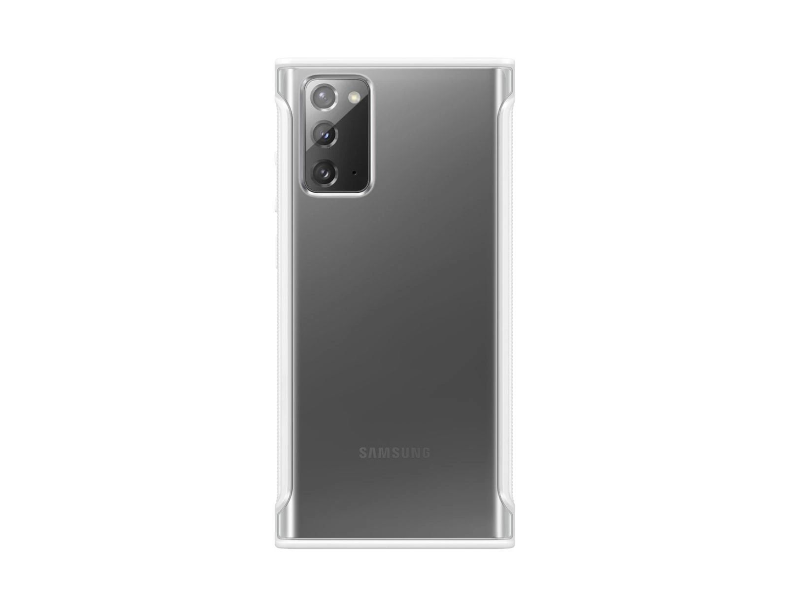 Dėklas Skaidrus apsauginis dangtelis, skirtas Samsung Galaxy Note 20 / Note 20 5G (Baltas)