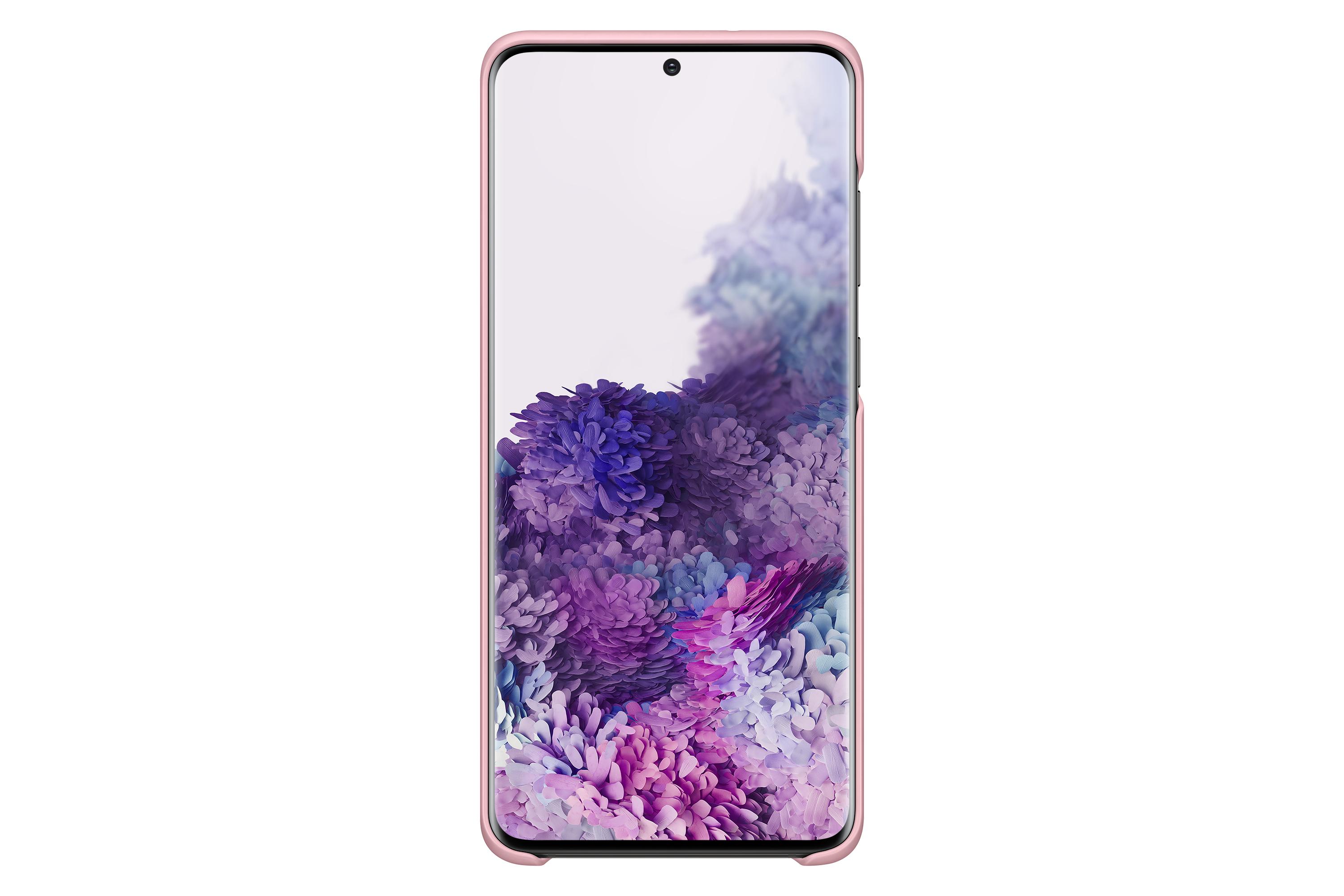 Dėklas KG985CPE LED cover for Samsung Galaxy S20 Plus (Rožinė)