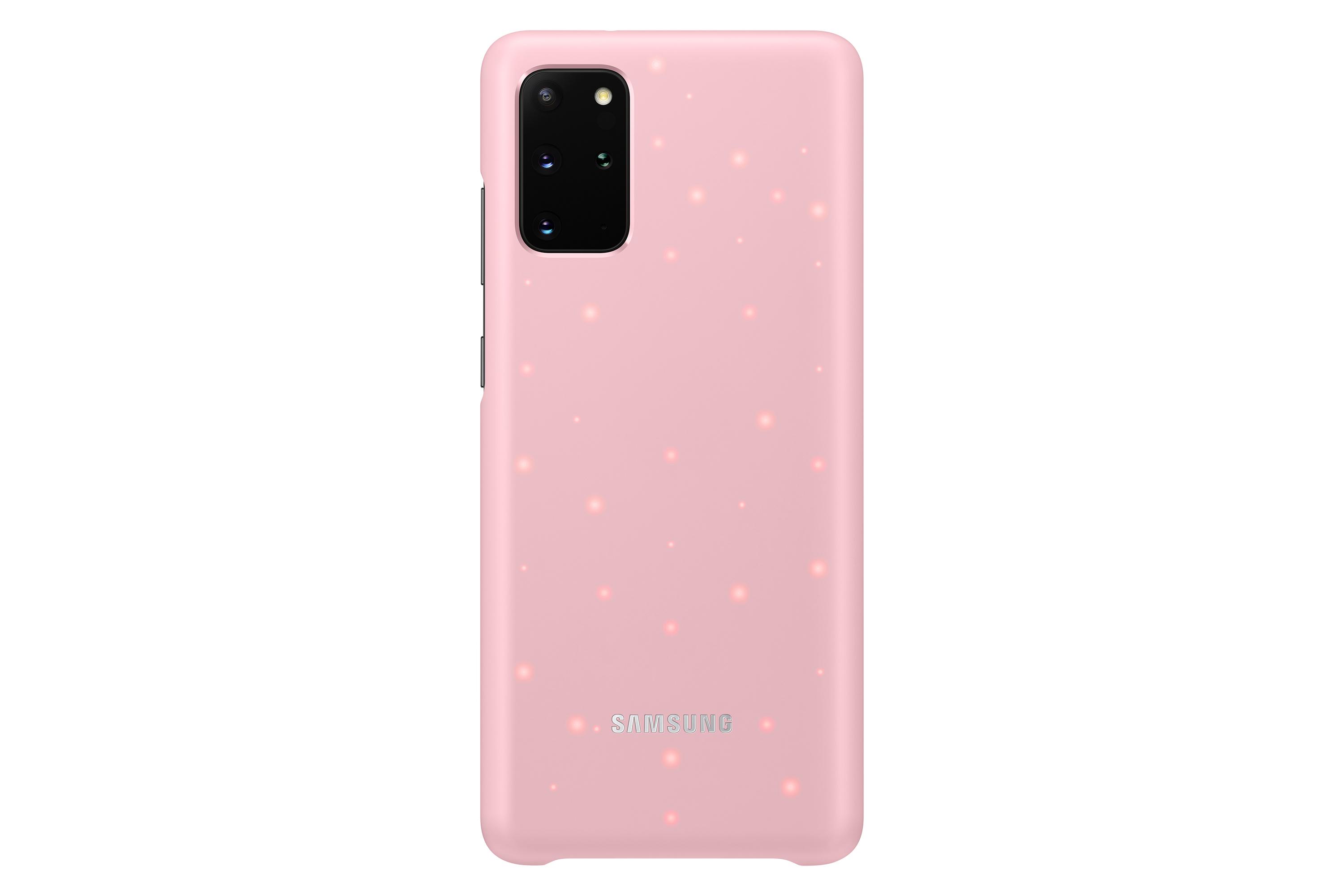 Dėklas KG985CPE LED cover for Samsung Galaxy S20 Plus (Rožinė)
