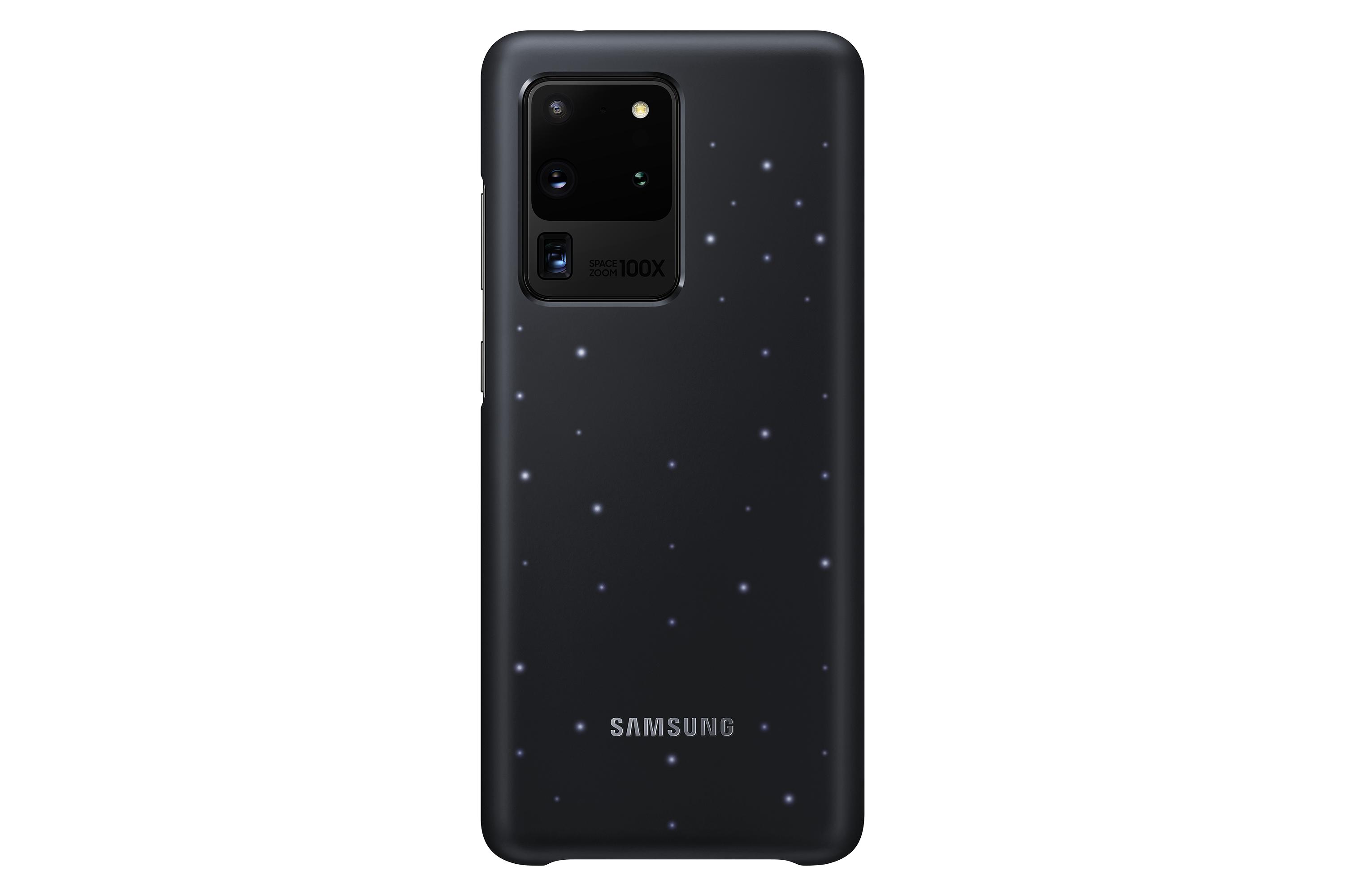 KG988CBE LED dėklas, skirtas Samsung Galaxy S20 Ultra (juodas)