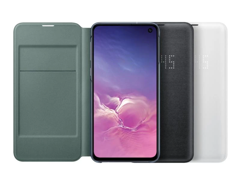 Samsung NG970PBE LED View dėklas skirtas Galaxy S10e (Juodas)