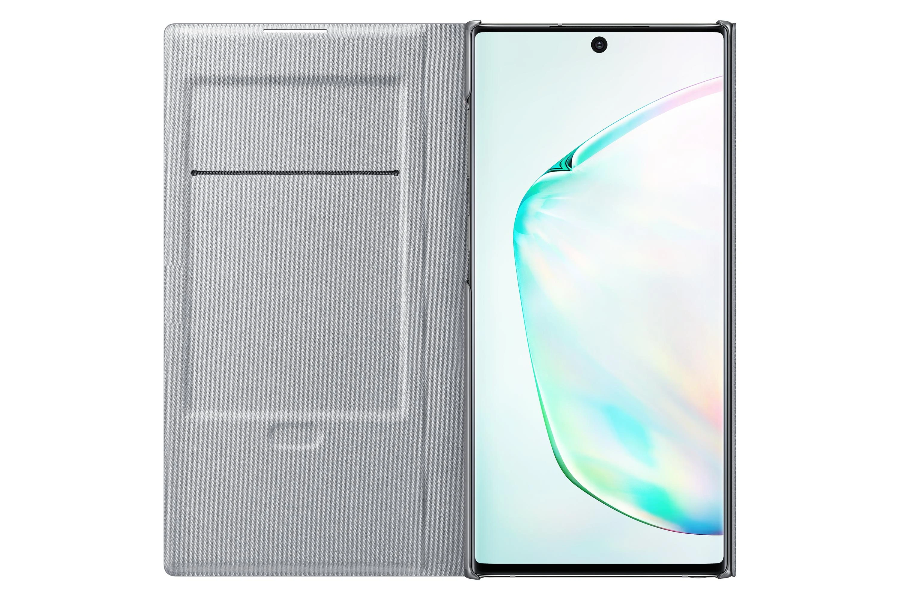 Samsung Galaxy Note10 LED View dėklas (Sidabrinis) NN970PSE 