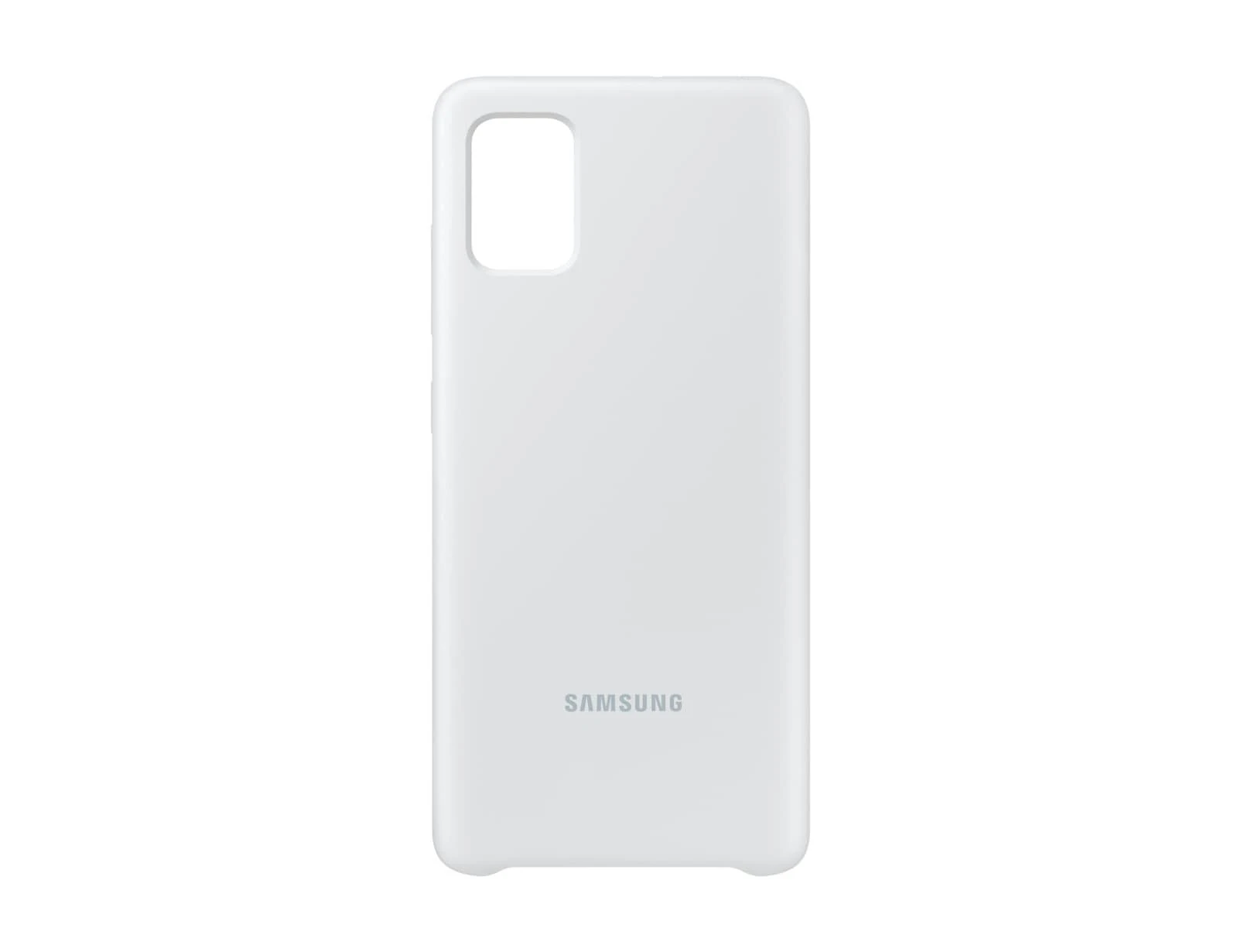 PA515TWE Silikoninis dėklas skirtas Samsung Galaxy A51 (Baltas)