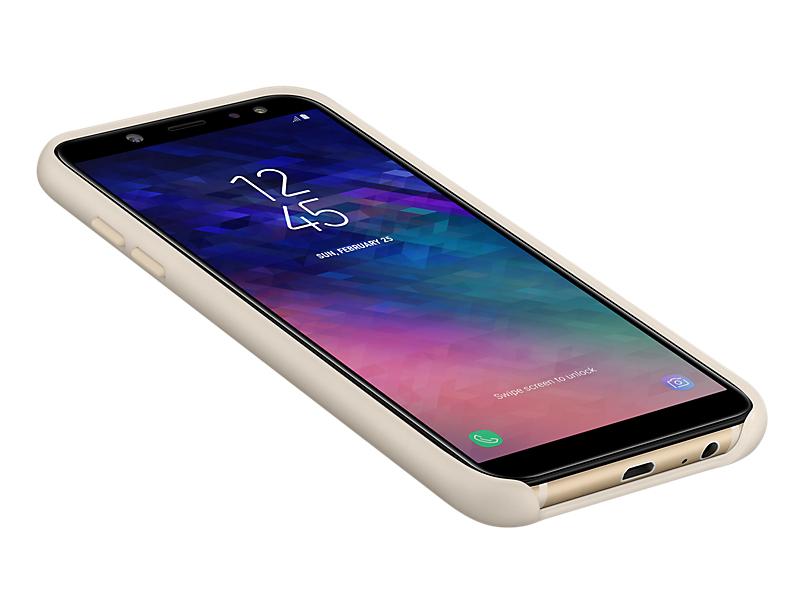 Samsung Galaxy A6 dėklas Dual Layer (Auksinis)