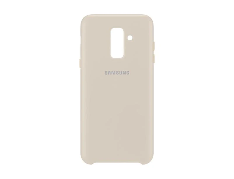 Samsung Galaxy A6+ (2018) dėklas Dual Layer (Auksinis) PA605CFE 
