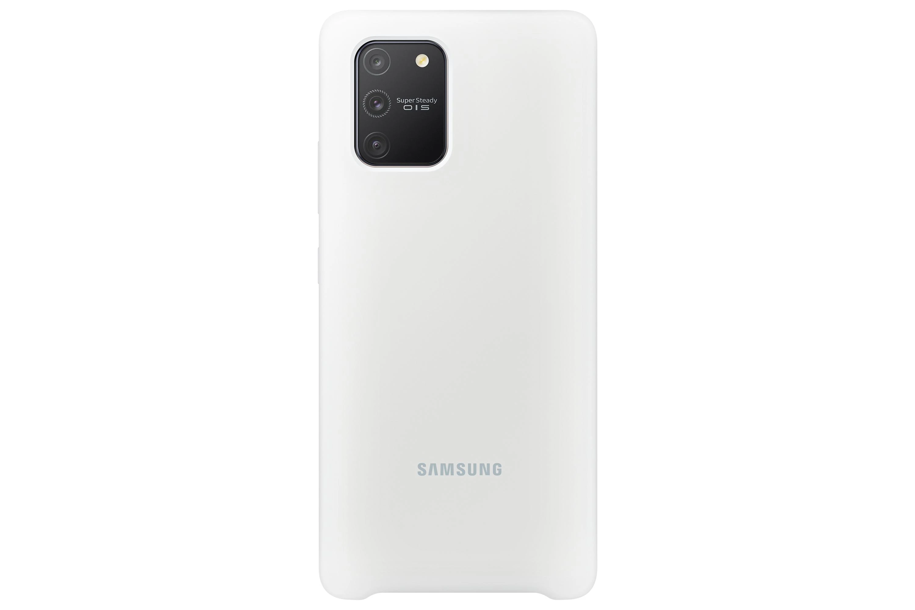 Dėklas Samsung Galaxy S10 Lite Silikoninė Nugarėlė Balta