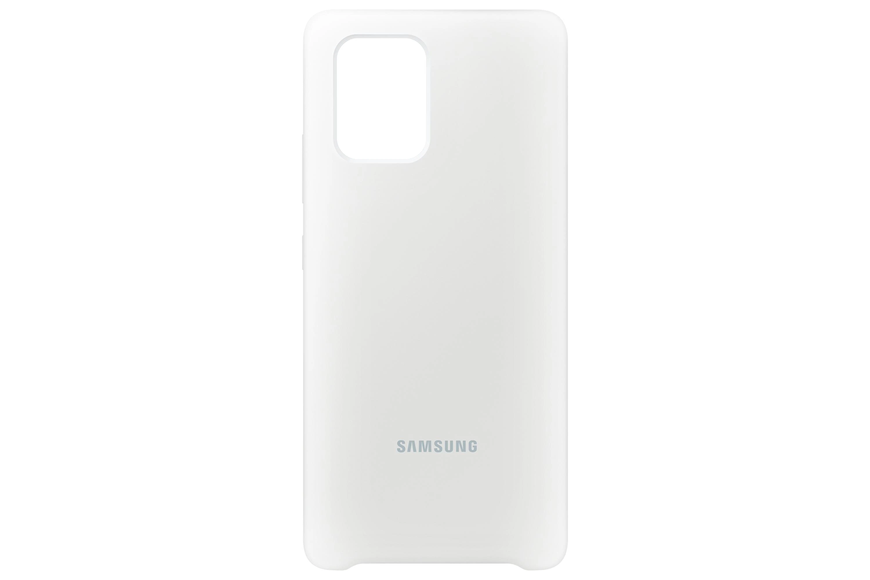 Dėklas Samsung Galaxy S10 Lite Silikoninė Nugarėlė Balta