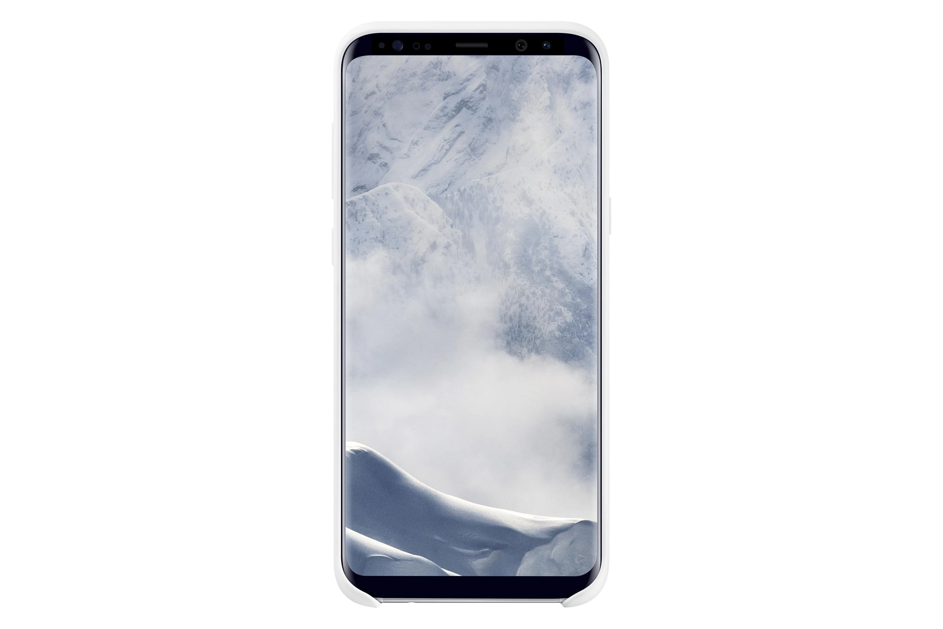 Samsung Galaxy S8+ silikoninis dėklas (Baltas) PG955TWE 