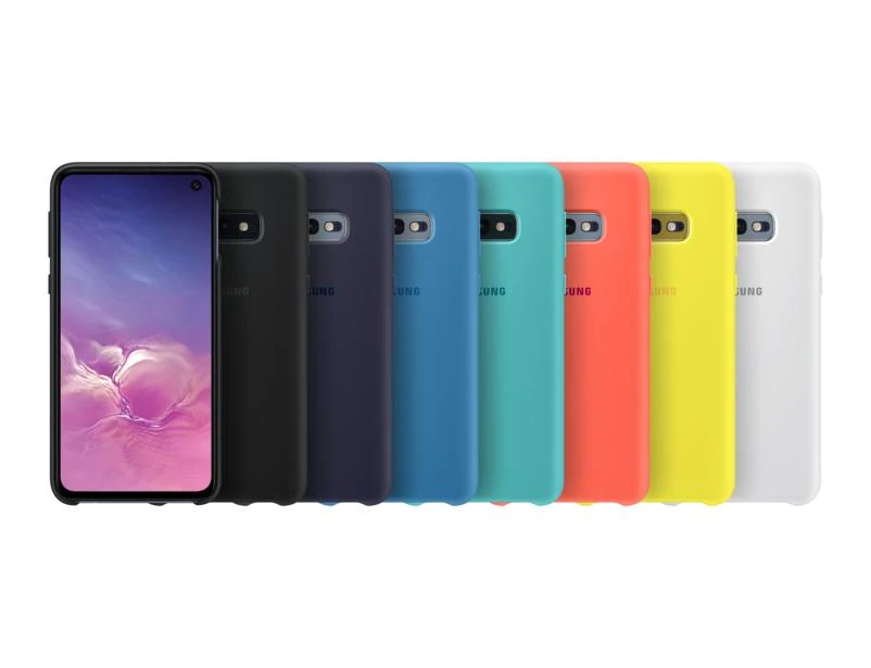 Samsung PG970TBE Silikoninis dėklas skirtas Galaxy S10e G970 (Juodas)