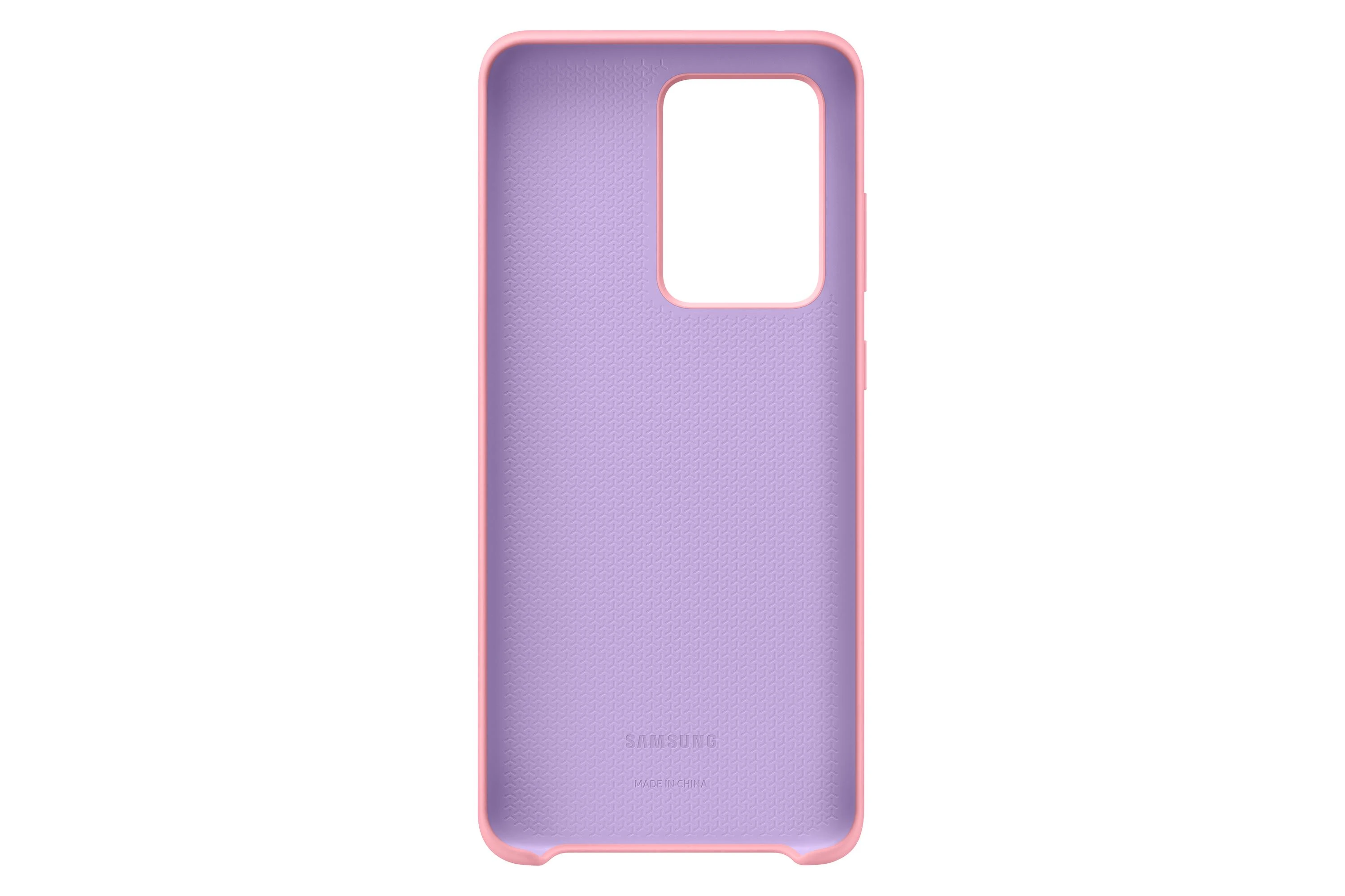 Dėklas Samsung Galaxy S20 Ultra Silikoninė Nugarėlė Rožinė