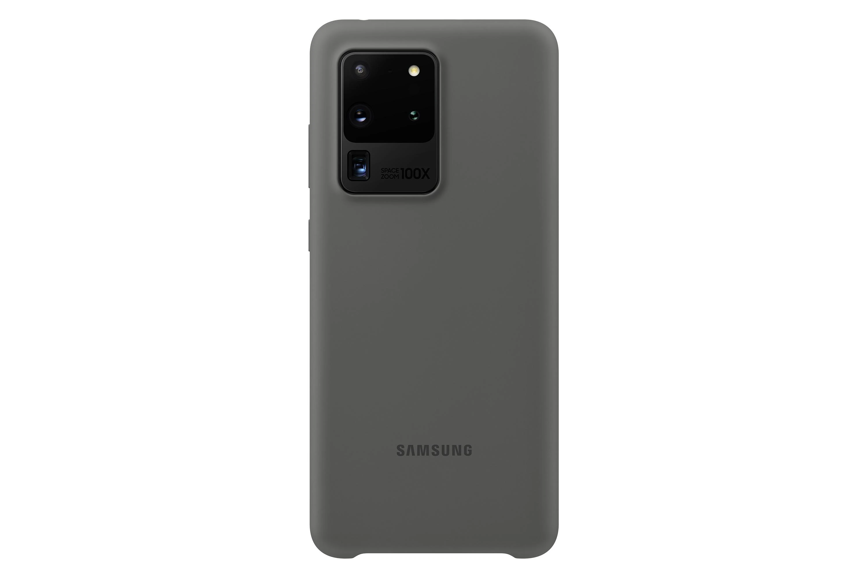 Dėklas Samsung Galaxy S20 Ultra Silikoninė Nugarėlė Pilka