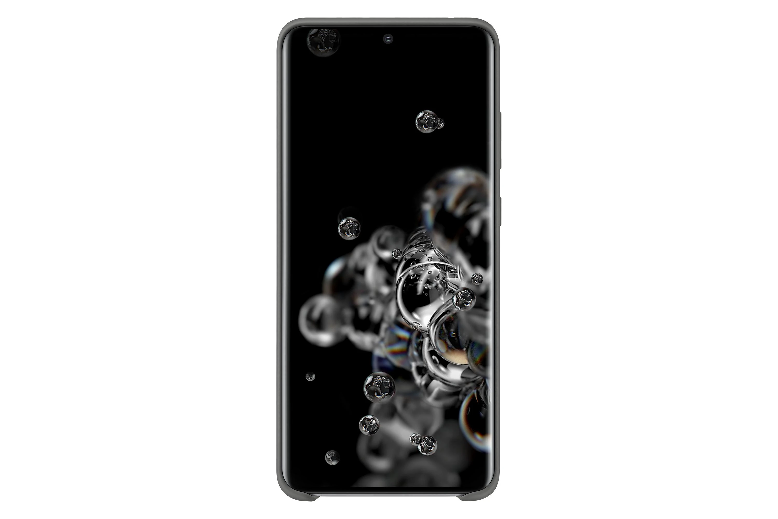 Dėklas Samsung Galaxy S20 Ultra Silikoninė Nugarėlė Pilka