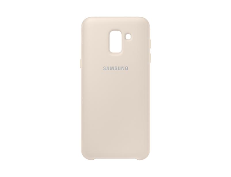 Galaxy J6 dviejų sluoksnių dėklas (Auksinis)