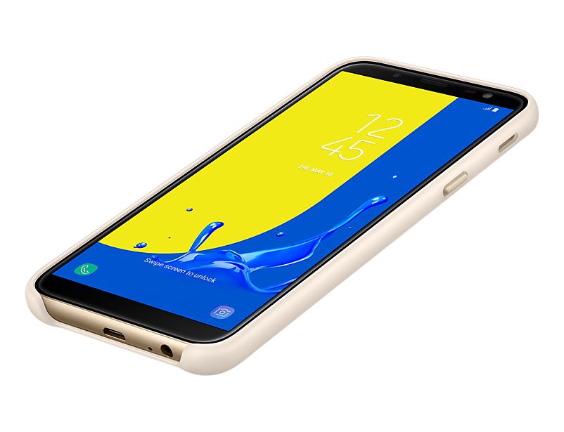 Galaxy J6 dviejų sluoksnių dėklas (Auksinis)