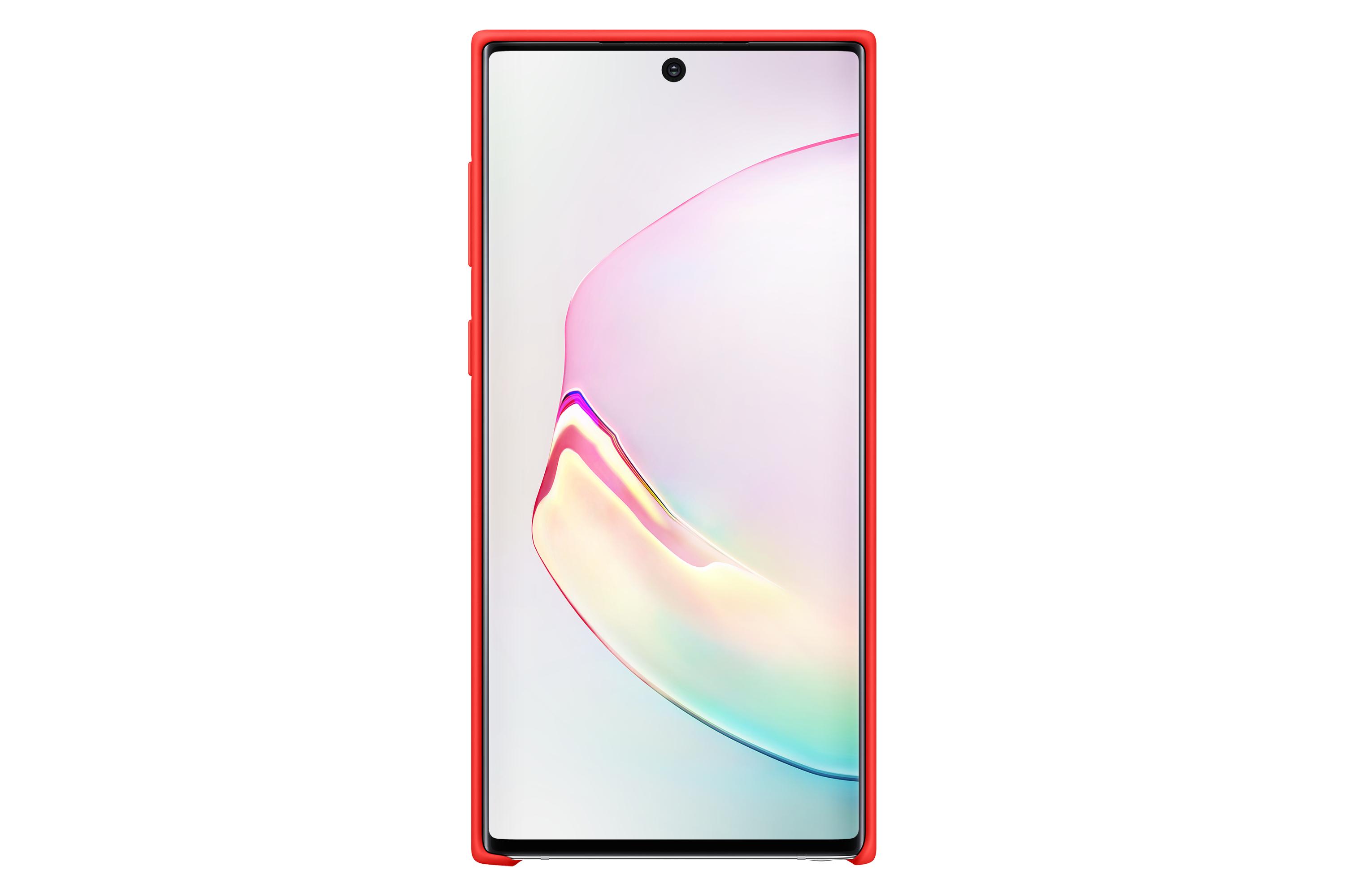 Samsung Galaxy Note10 Silikoninis dėklas (Raudonas) PN970TRE 