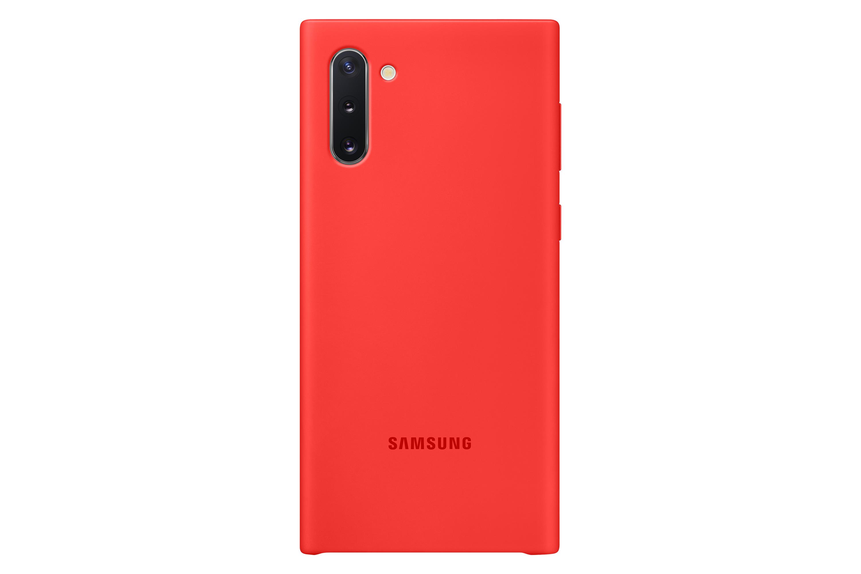 Samsung Galaxy Note10 Silikoninis dėklas (Raudonas) PN970TRE 