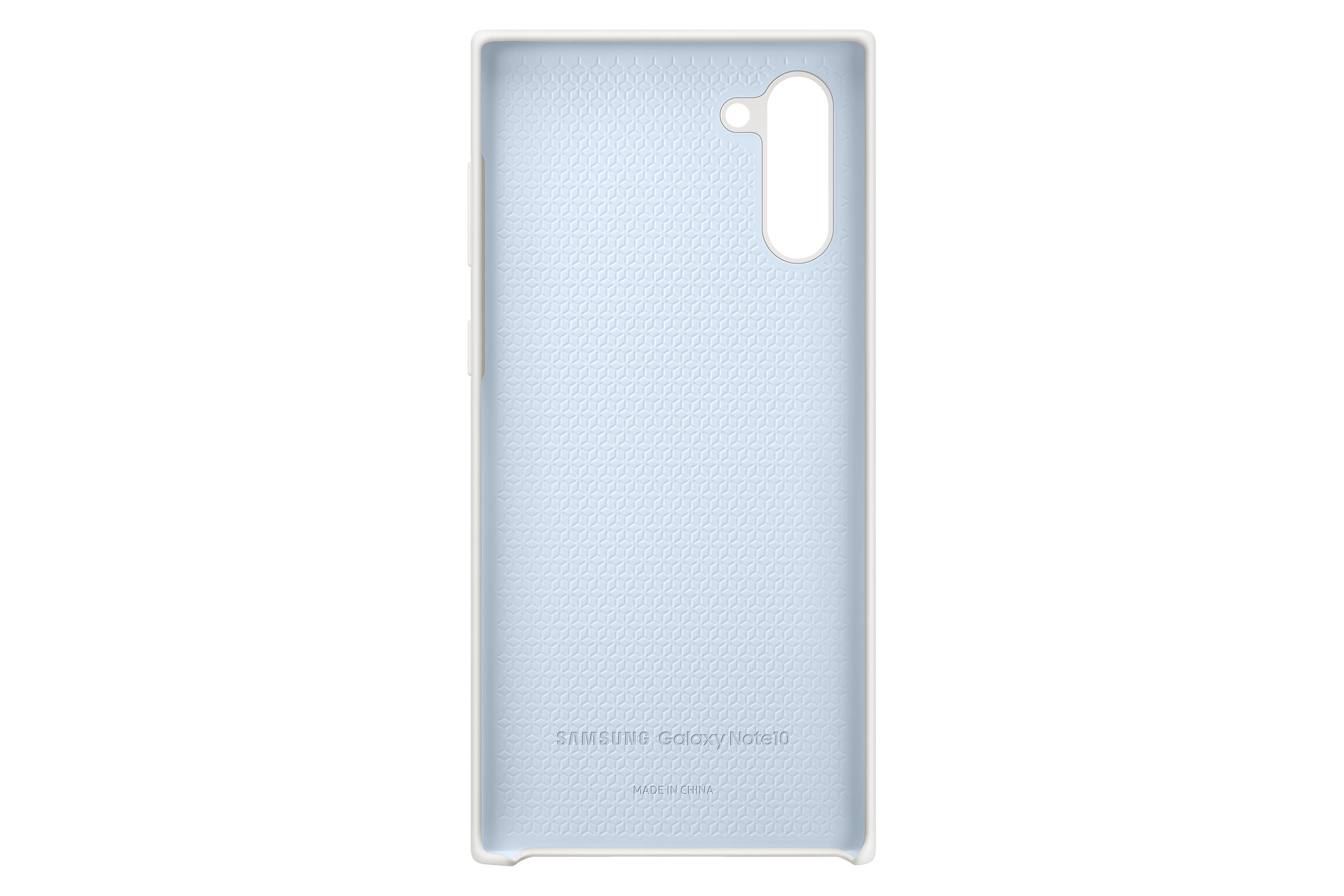 Samsung Galaxy Note10 Silikoninis dėklas (Baltas) PN970TWE 