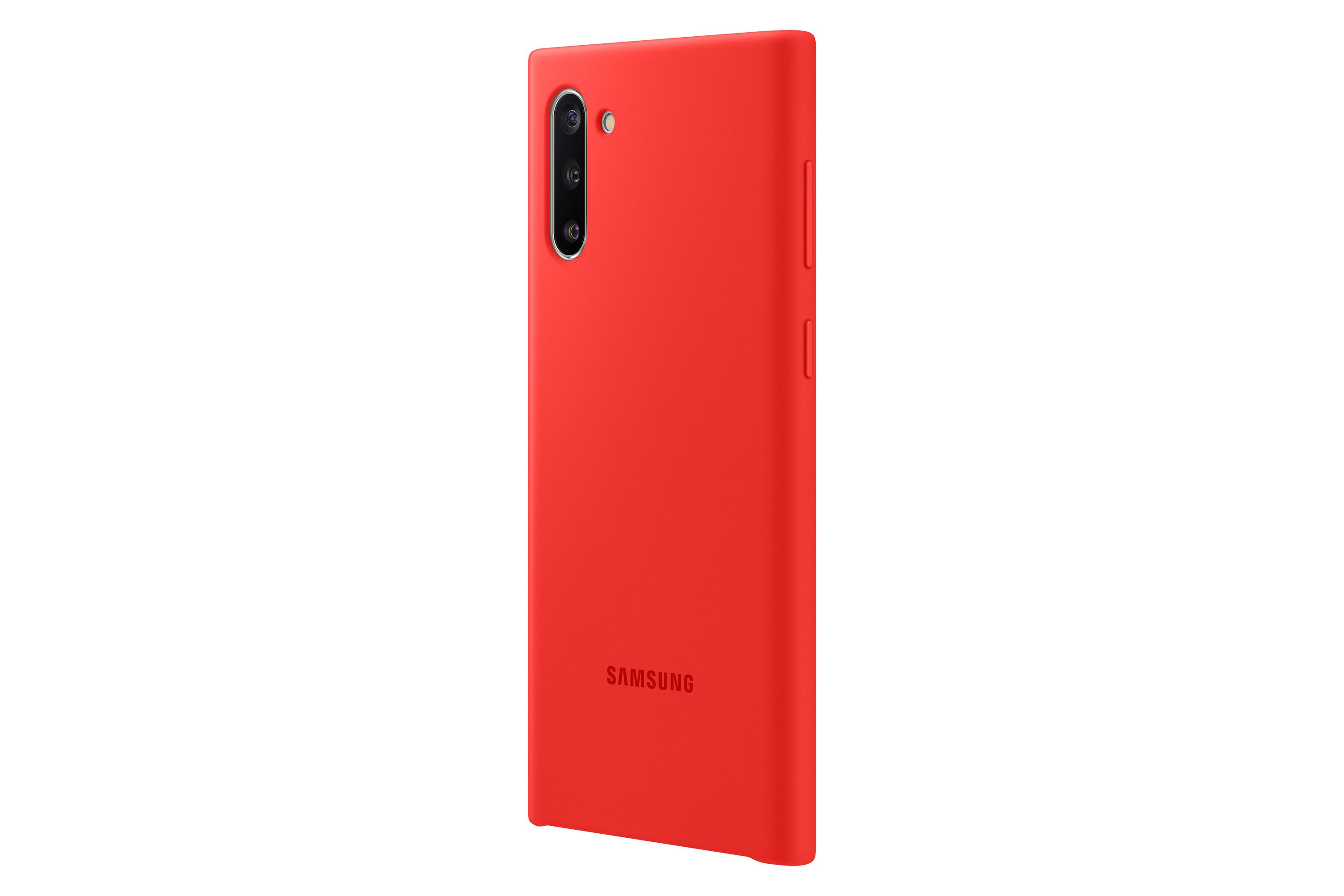 Samsung Galaxy Note10 Silikoninis dėklas (Raudonas) PN970TRE 