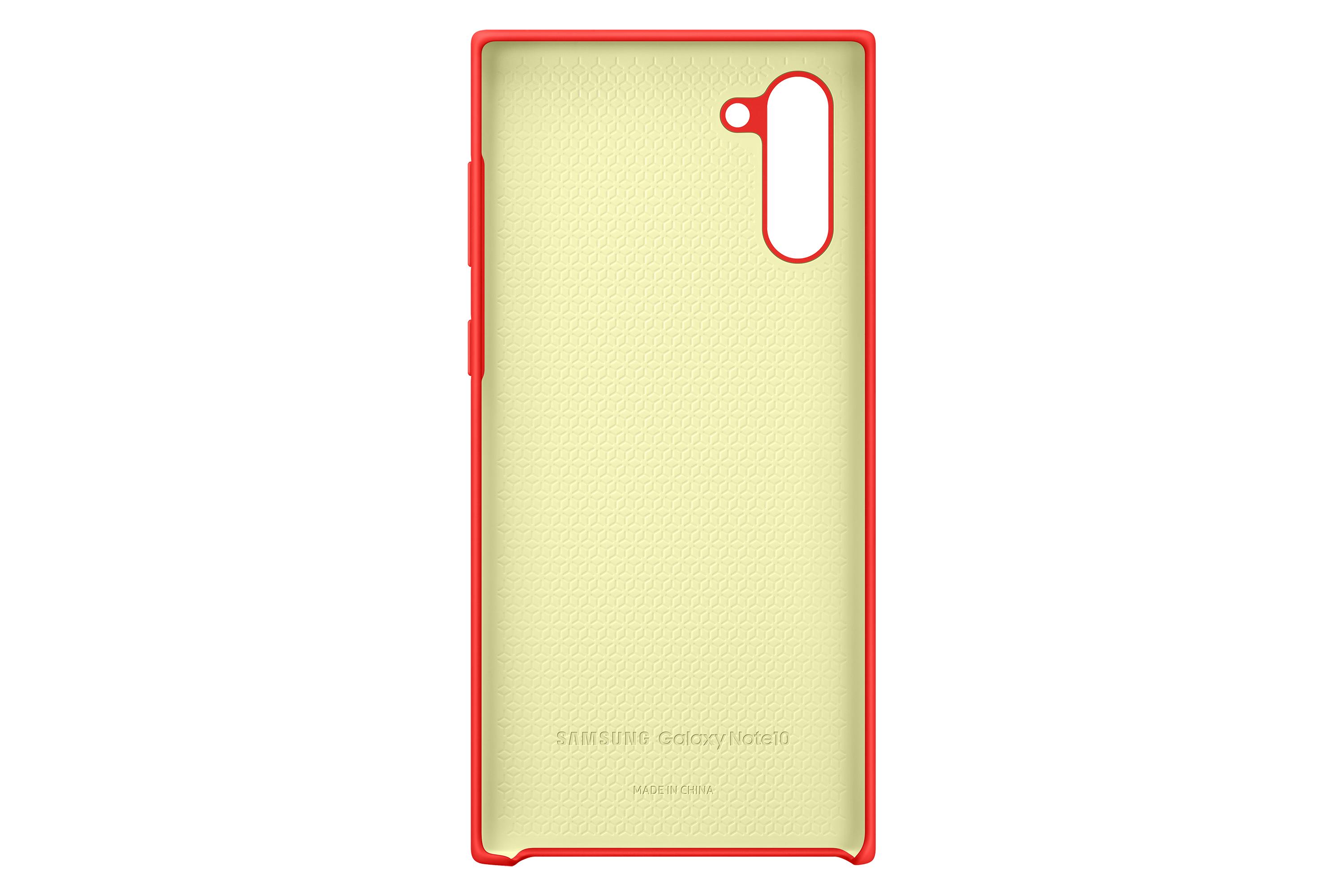 Samsung Galaxy Note10 Silikoninis dėklas (Raudonas) PN970TRE 