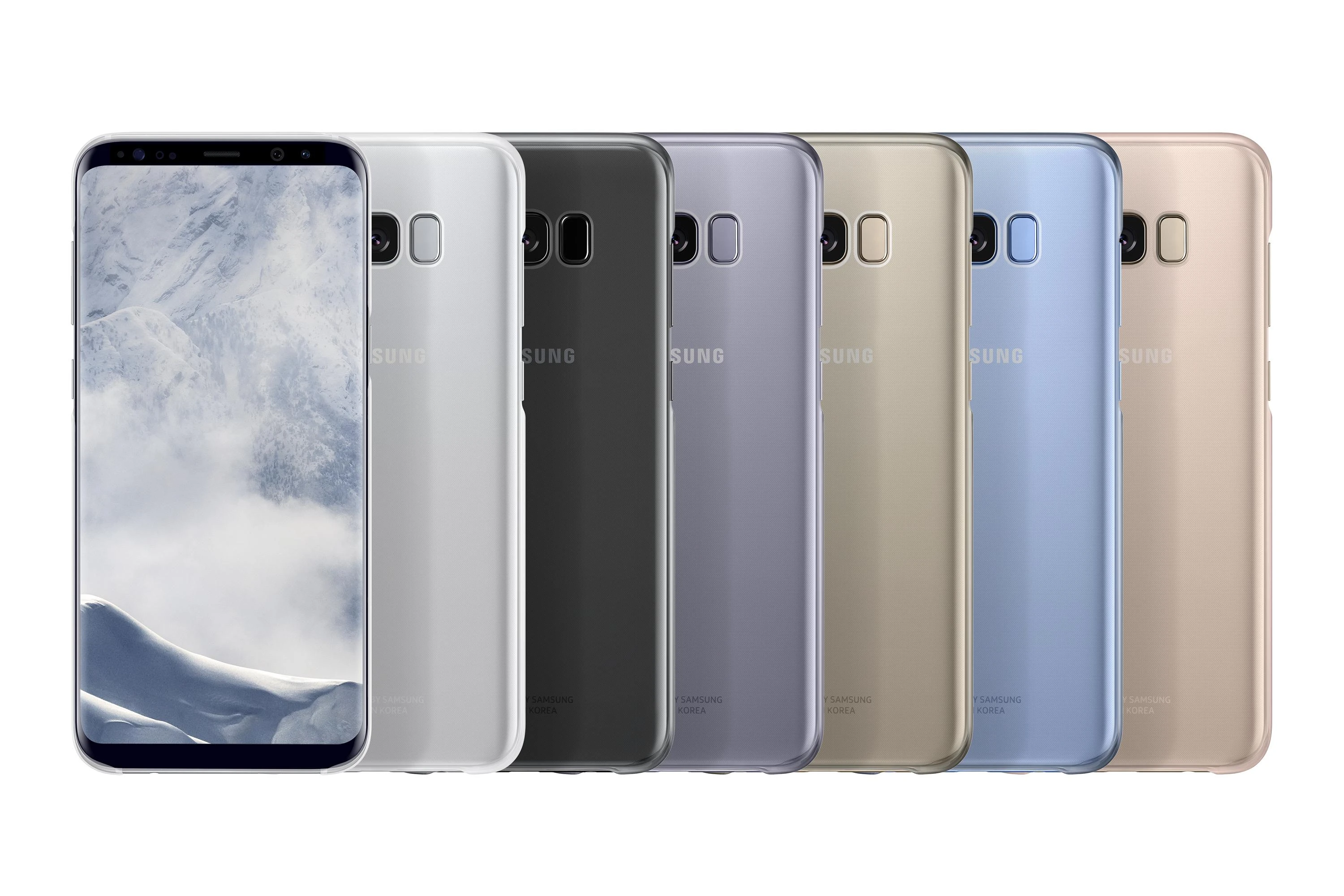 Samsung Galaxy S8+ permatomas dėklas (Rožinis) 