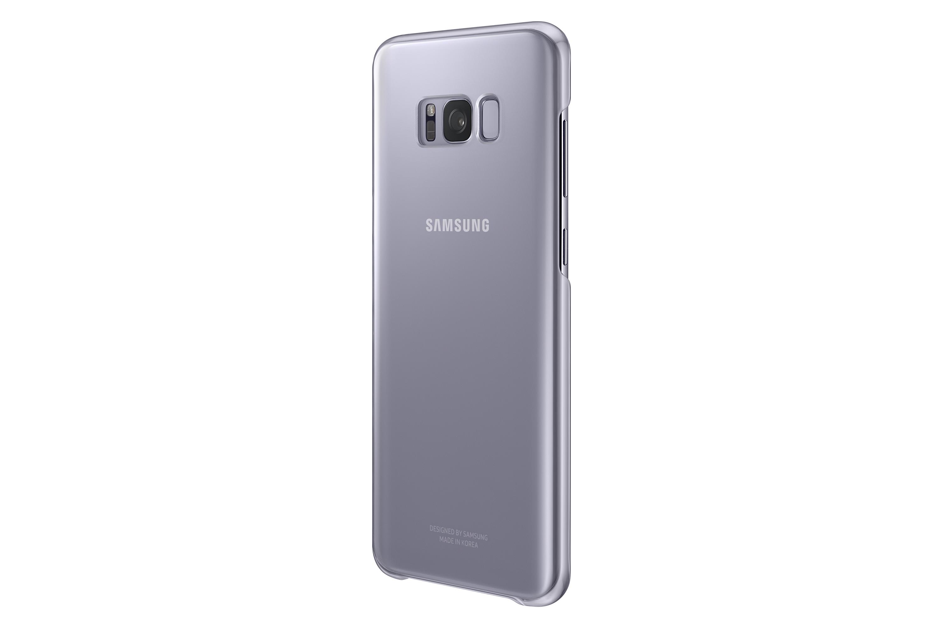 Samsung Galaxy S8+ permatomas dėklas (Violetinis) QG955CVE 