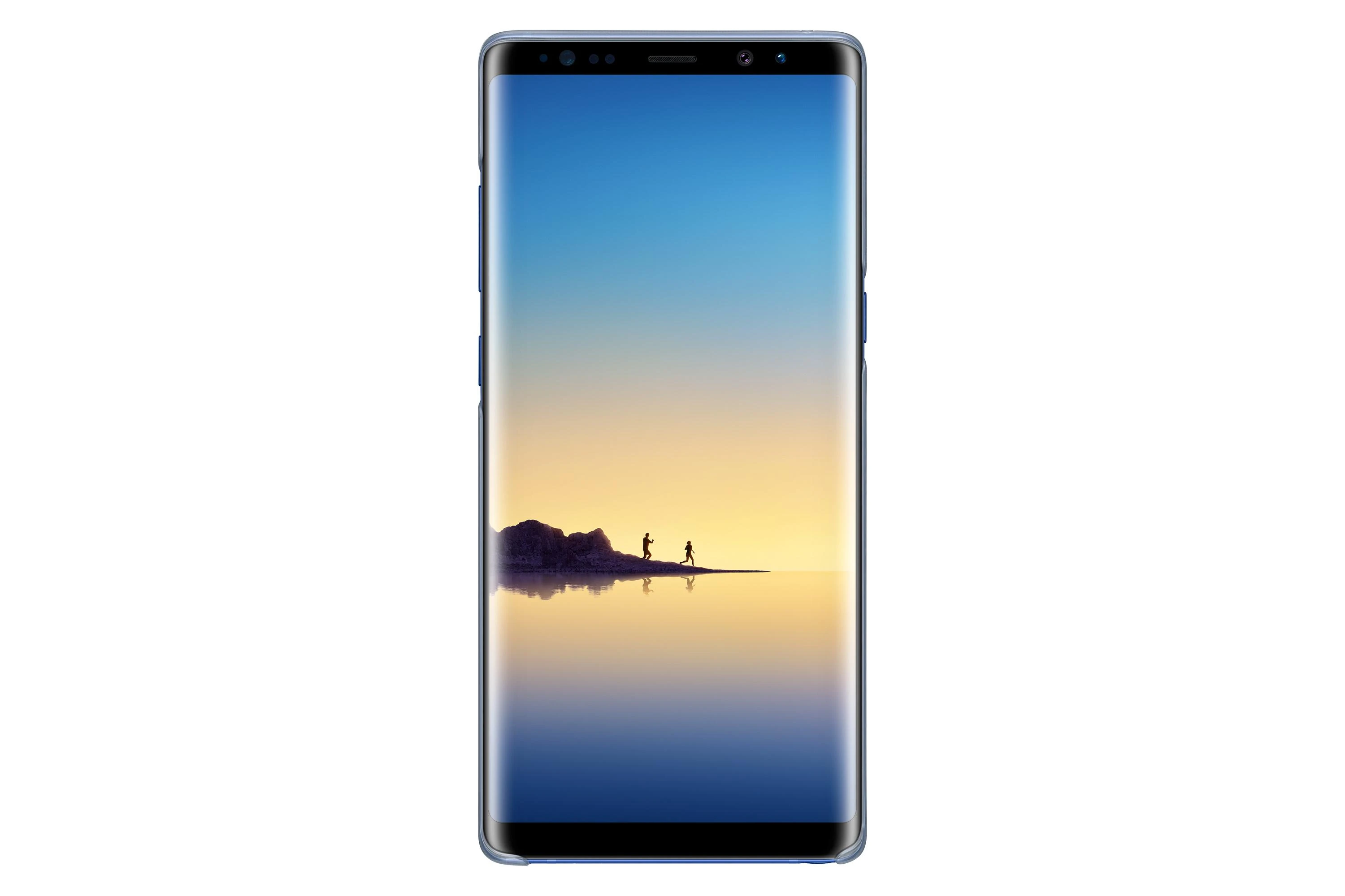 Samsung Galaxy Note8 skaidrus dėklas (Tamsiai mėlynas) QN950CNE 