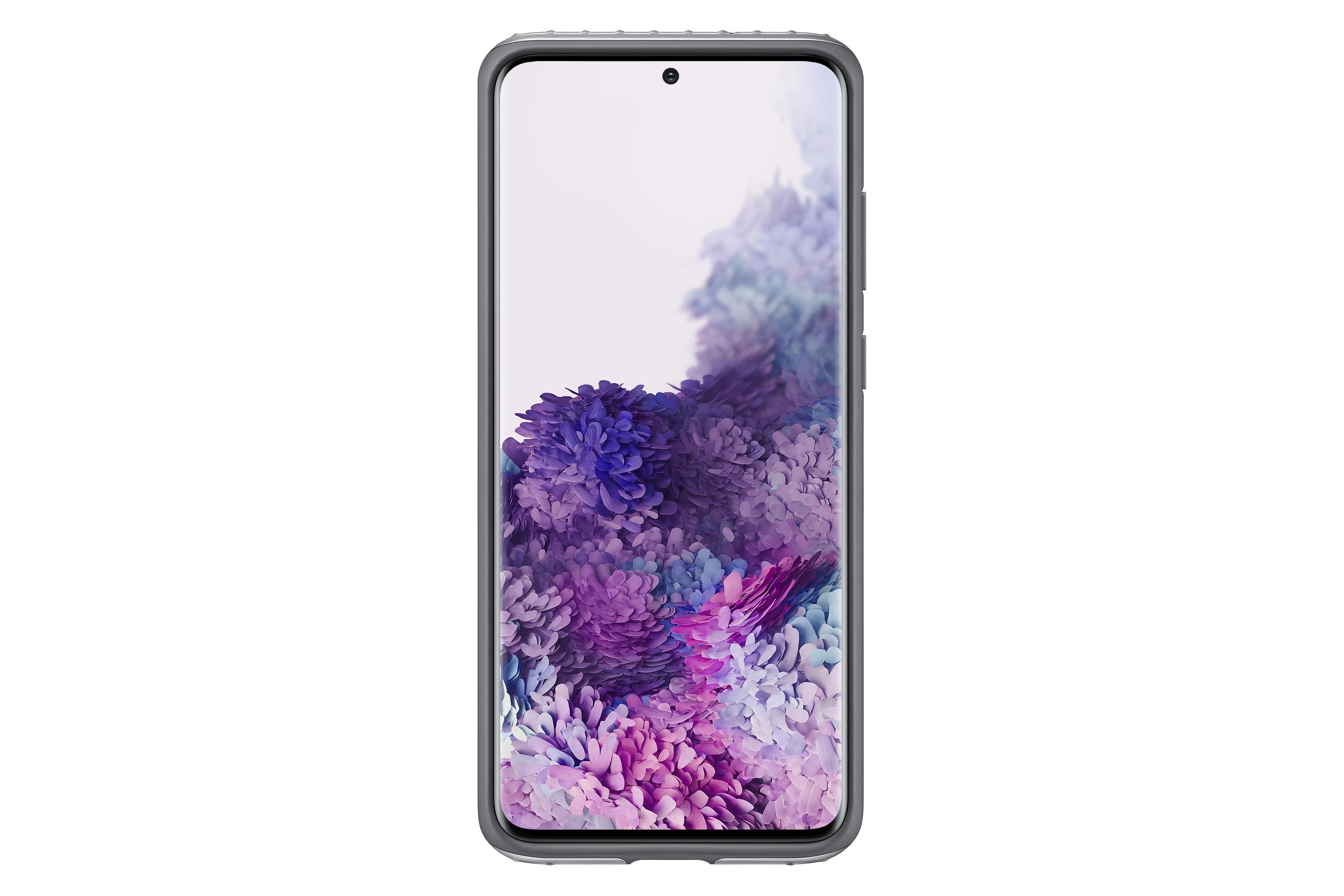 Dėklas Samsung Galaxy S20+ Apsauginė Nugarėlė Sidabrinė