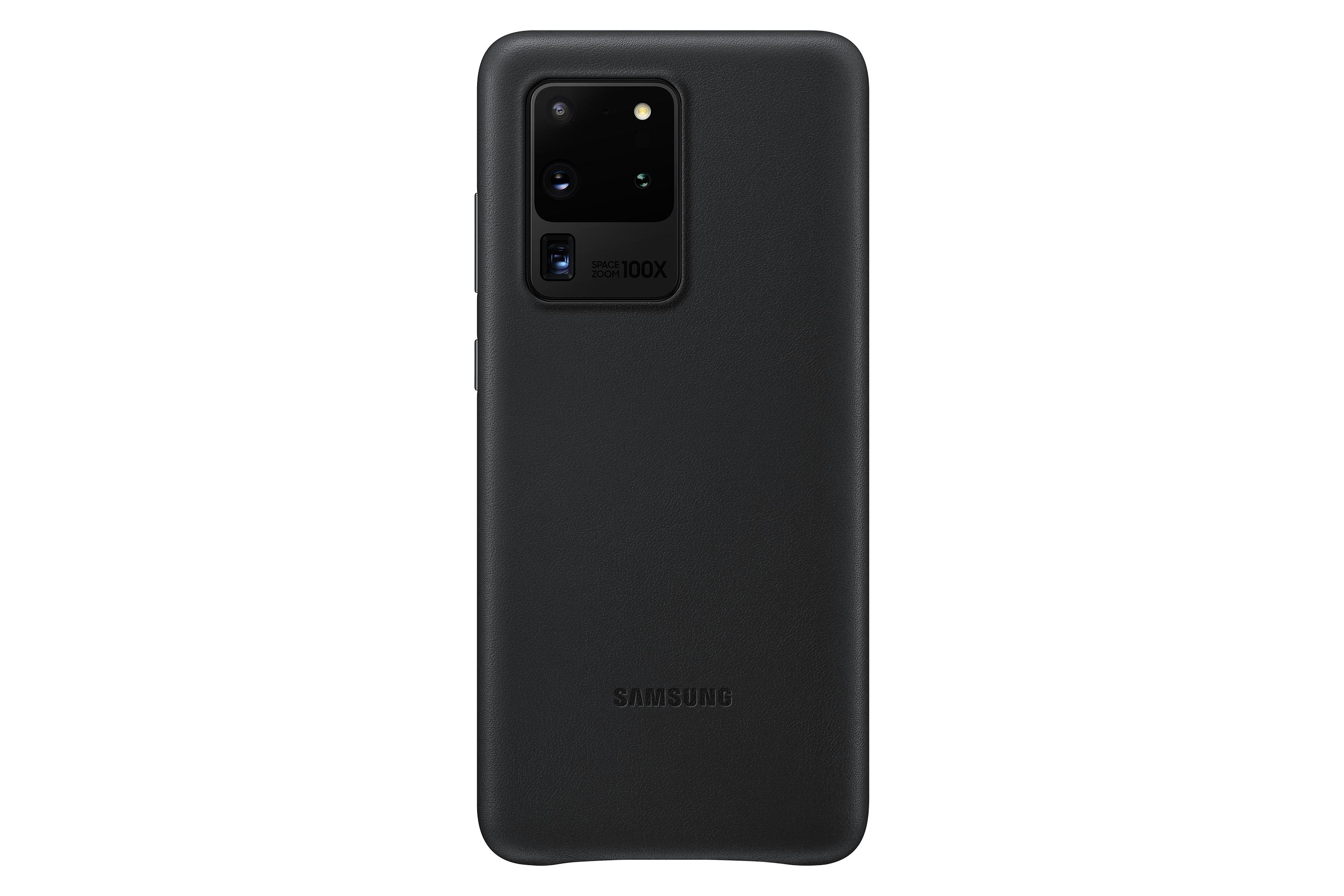 Dėklas VG988LBE odinis dangtelis, skirtas Samsung Galaxy S20 Ultra (Juodas)