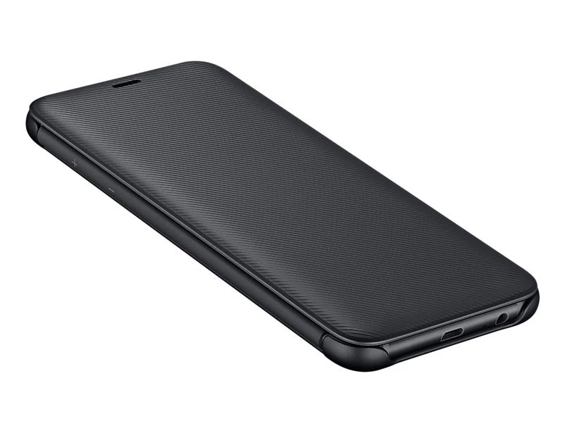 Samsung Galaxy A6 (2018) dėklas - piniginė (Juodas) WA600CBE