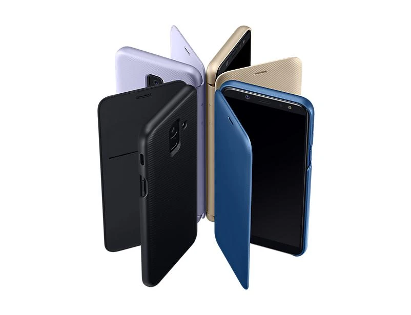 Samsung Galaxy A6 (2018) dėklas - piniginė (Juodas) WA600CBE